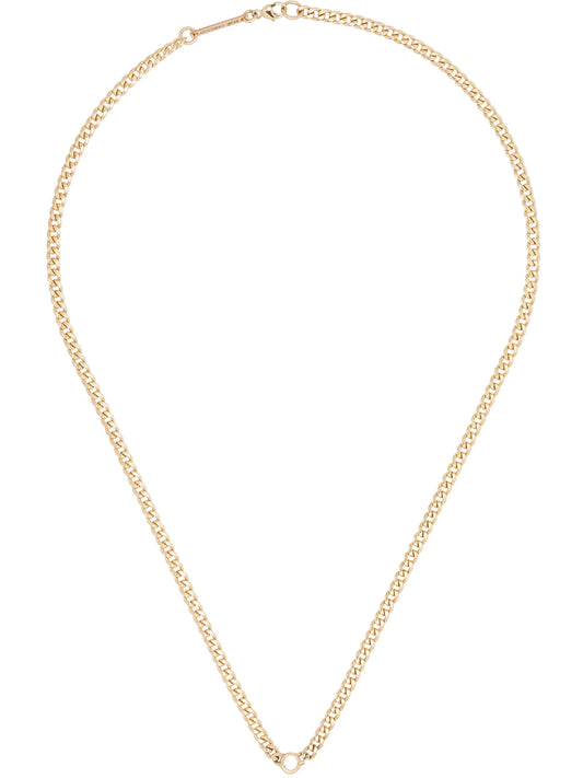 14kt gold diamond necklace