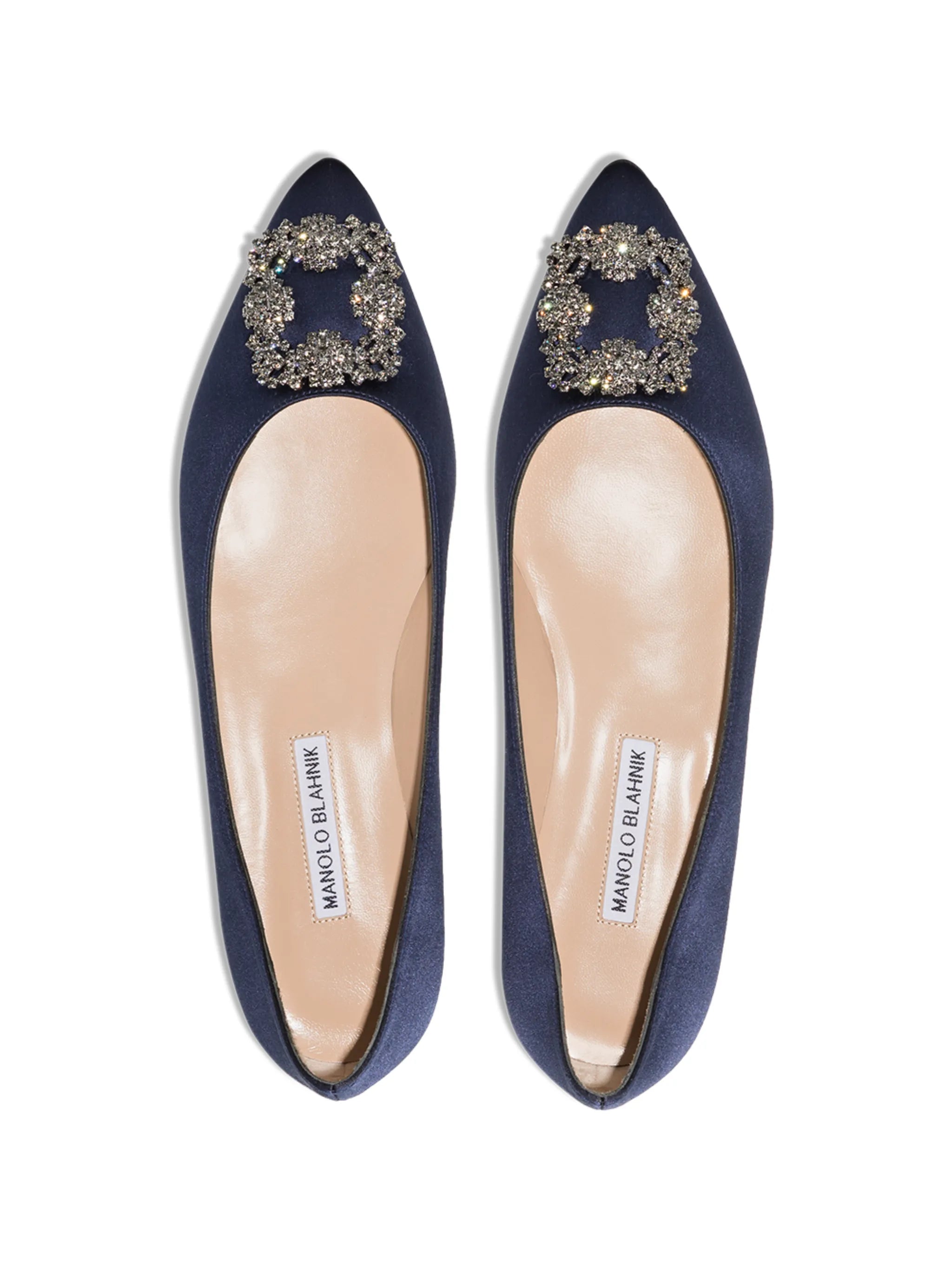 Hangisi appliqué flat pumps
