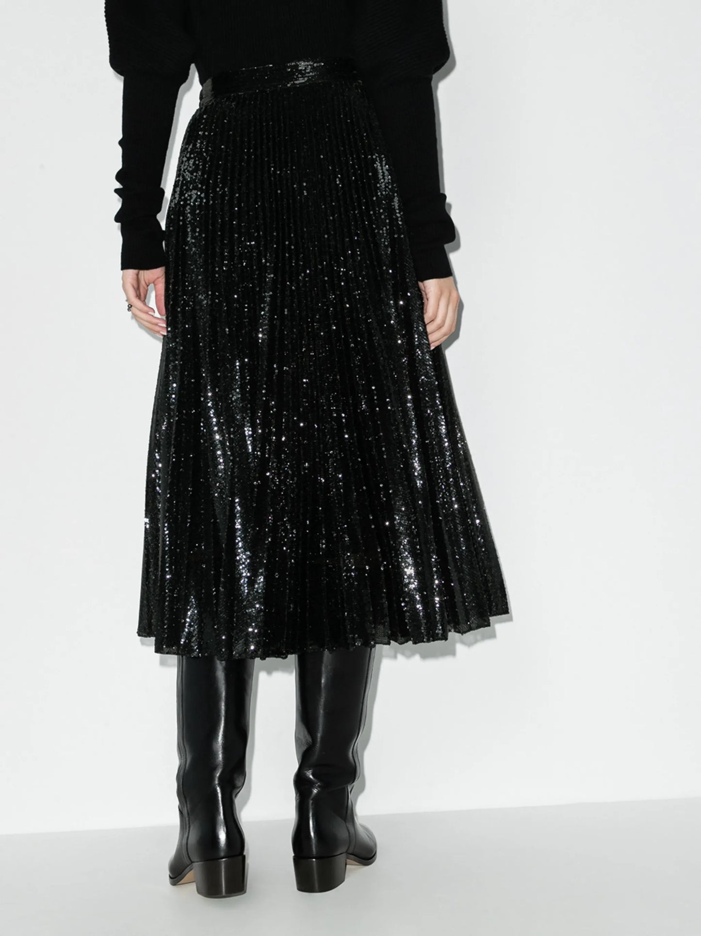 VLOGO pleated skirt