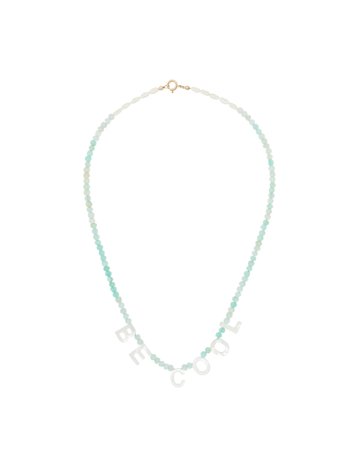 'Be Cool' beaded necklace