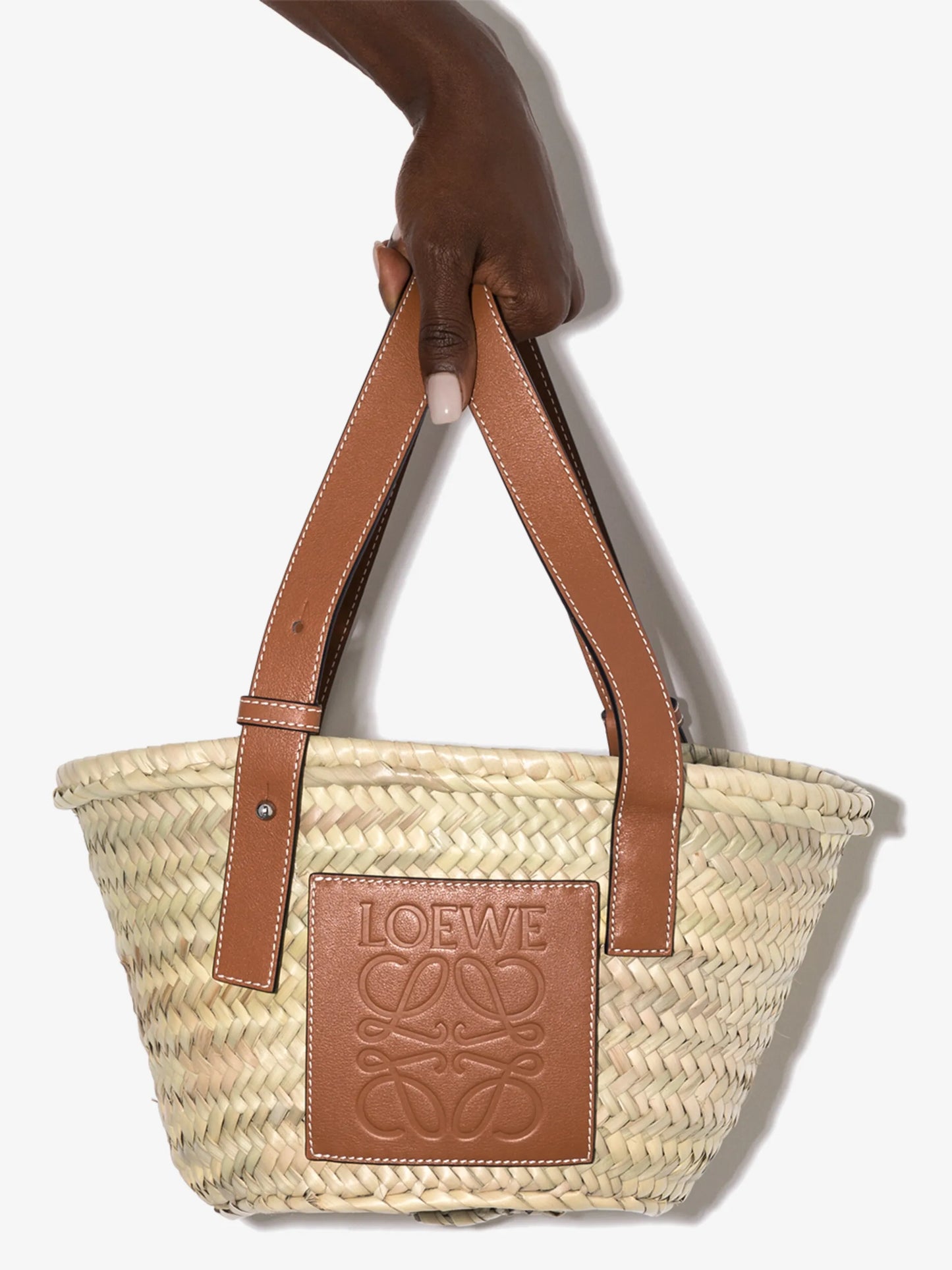 raffia tote bag