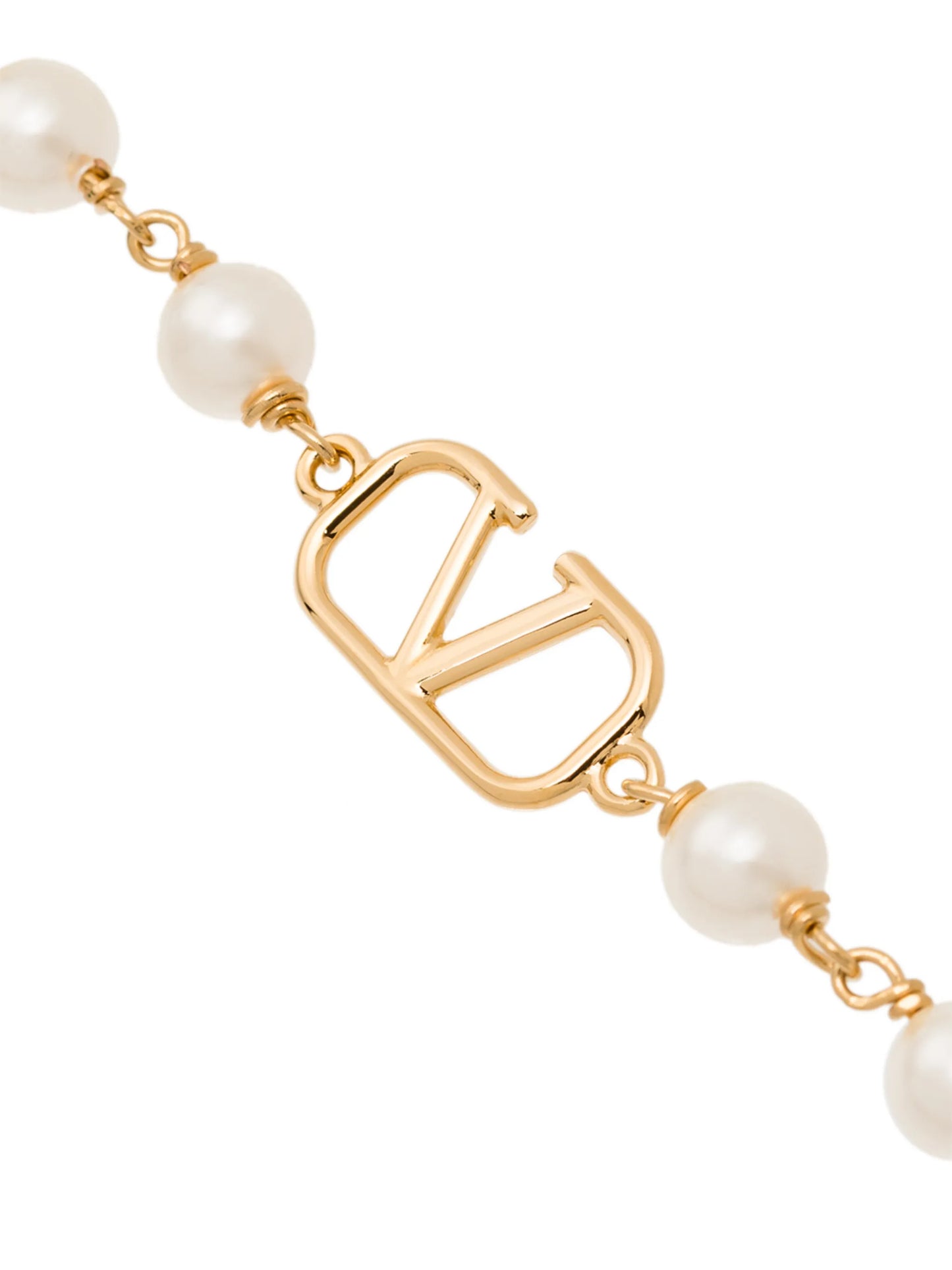 VLogo Signature pearl bracelet