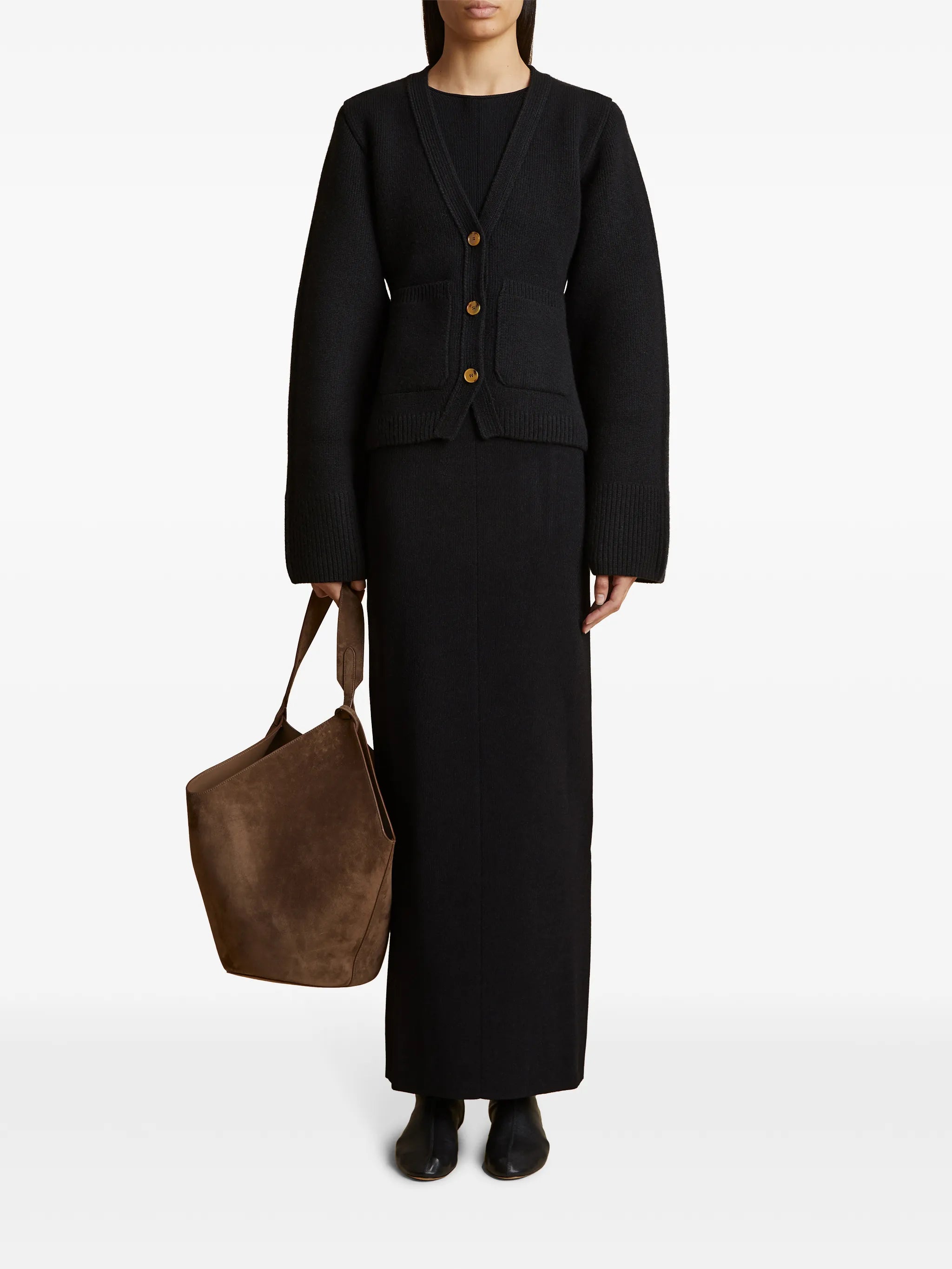 The Scarlet cashmere-blend cardigan