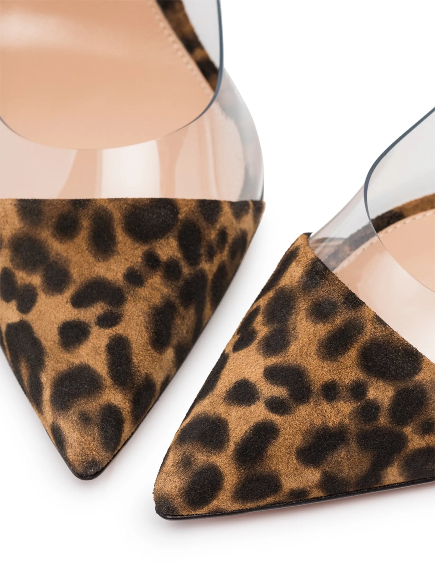 85mm leopard-print pumps