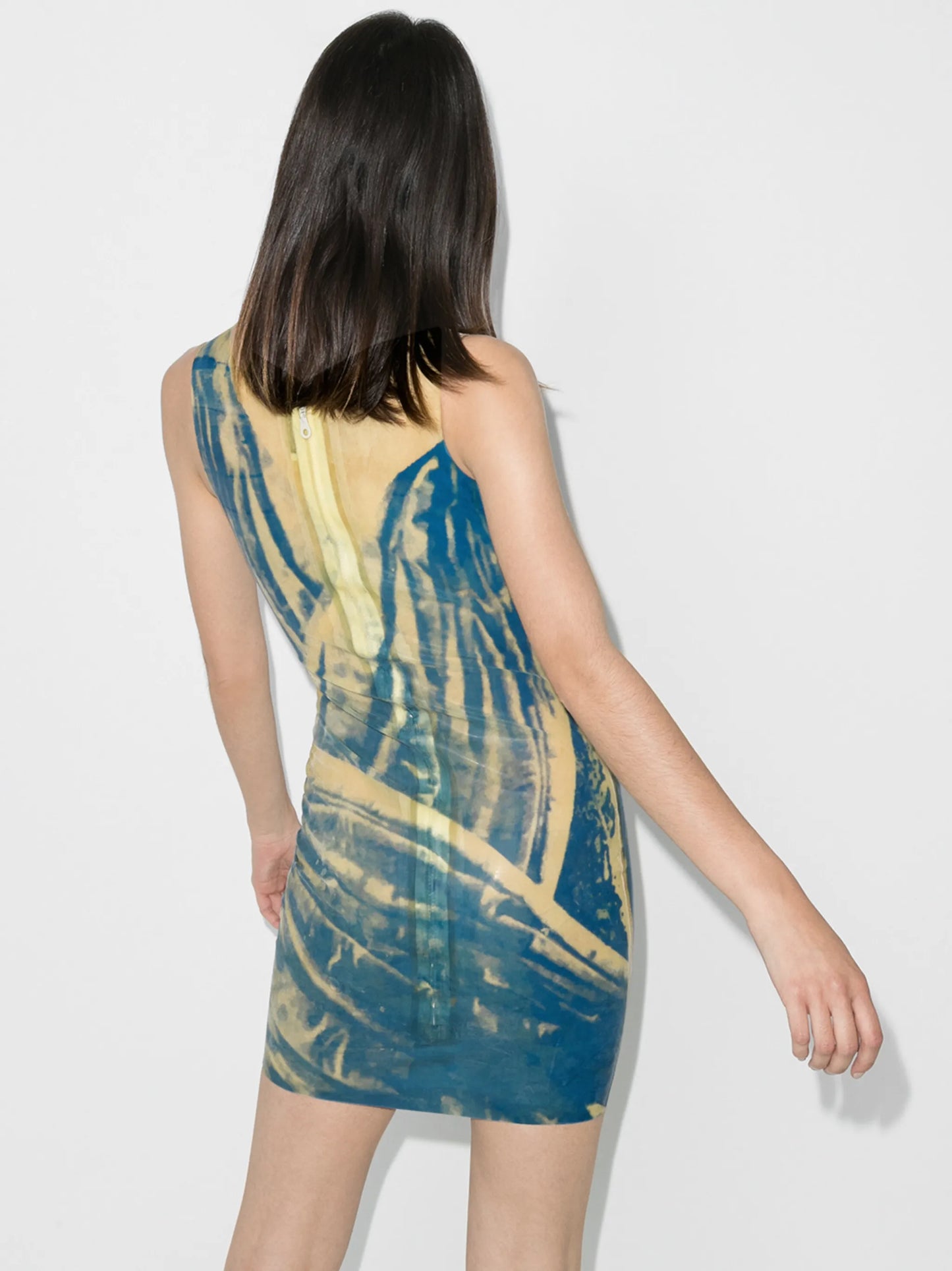 After Hours graphic print dress
