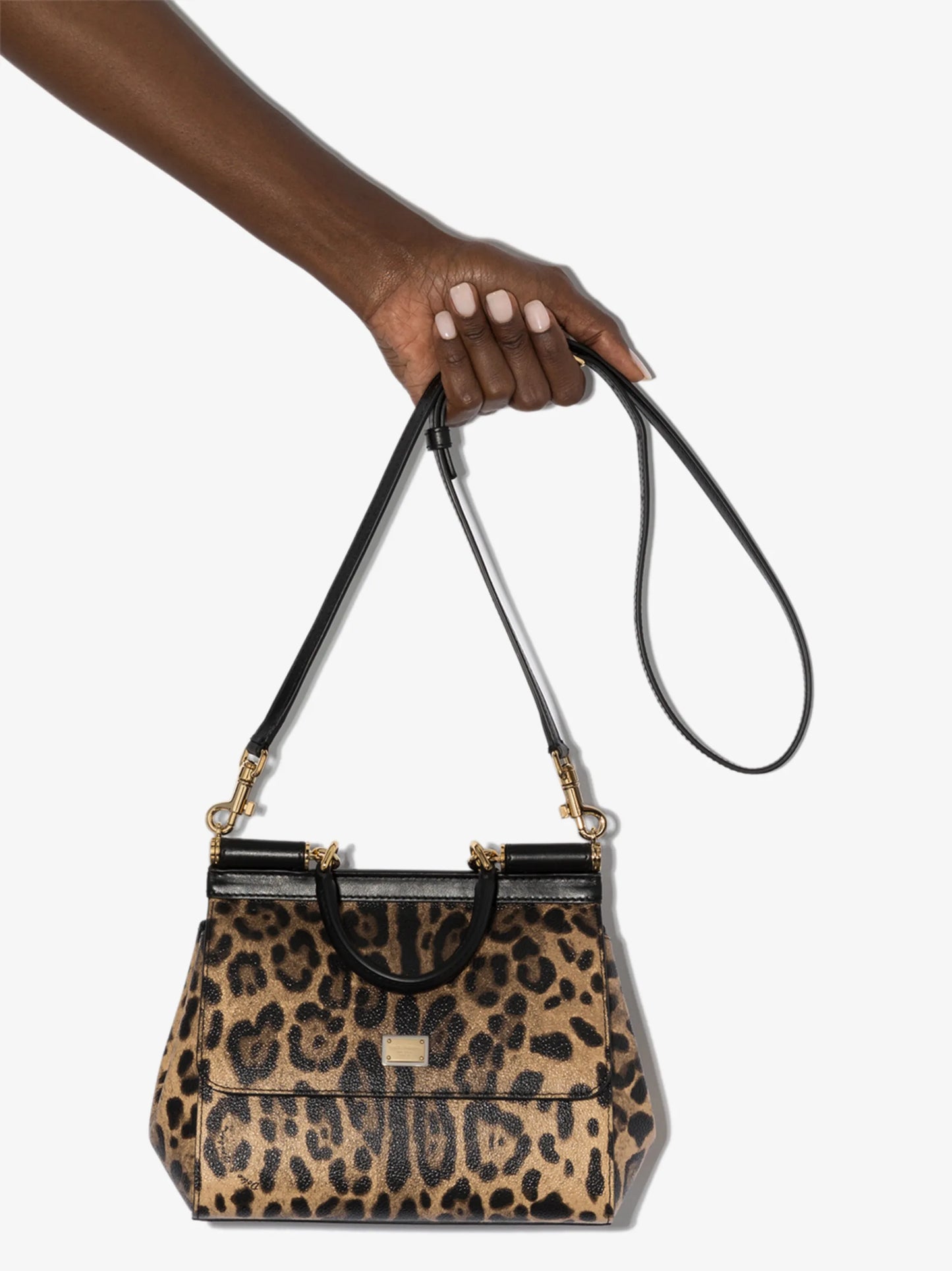 Sicily leopard-print shoulder bag