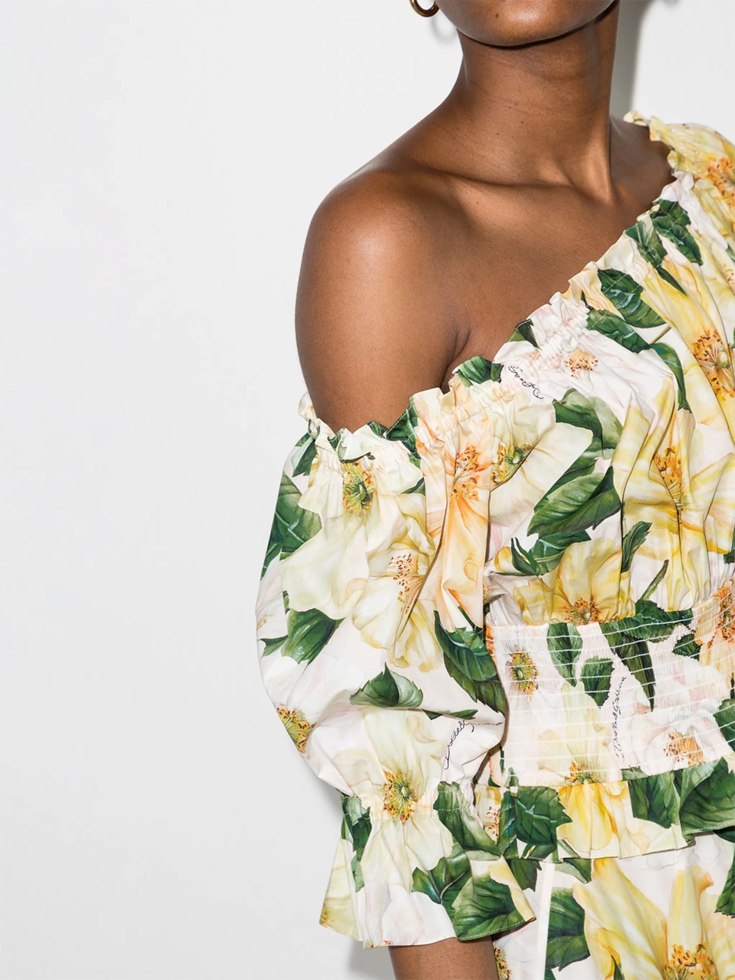 Camelia off-shoulder top