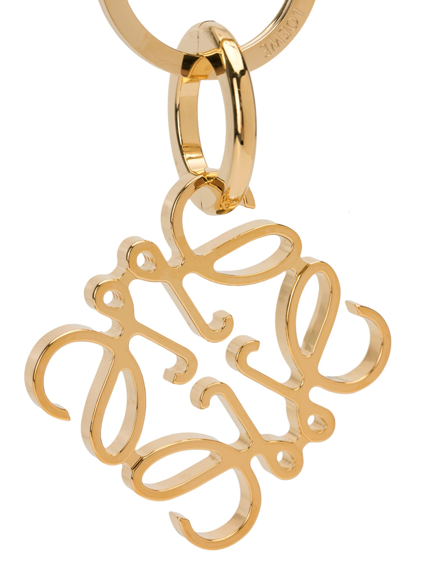 Anagram pendant keyring