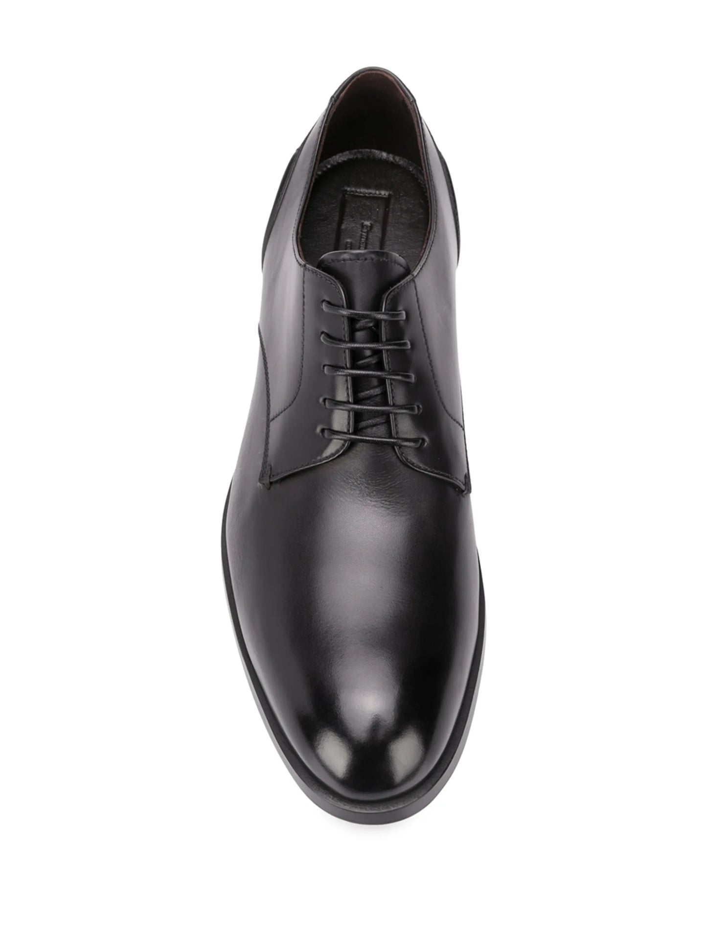 stitched-panel Derby shoes
