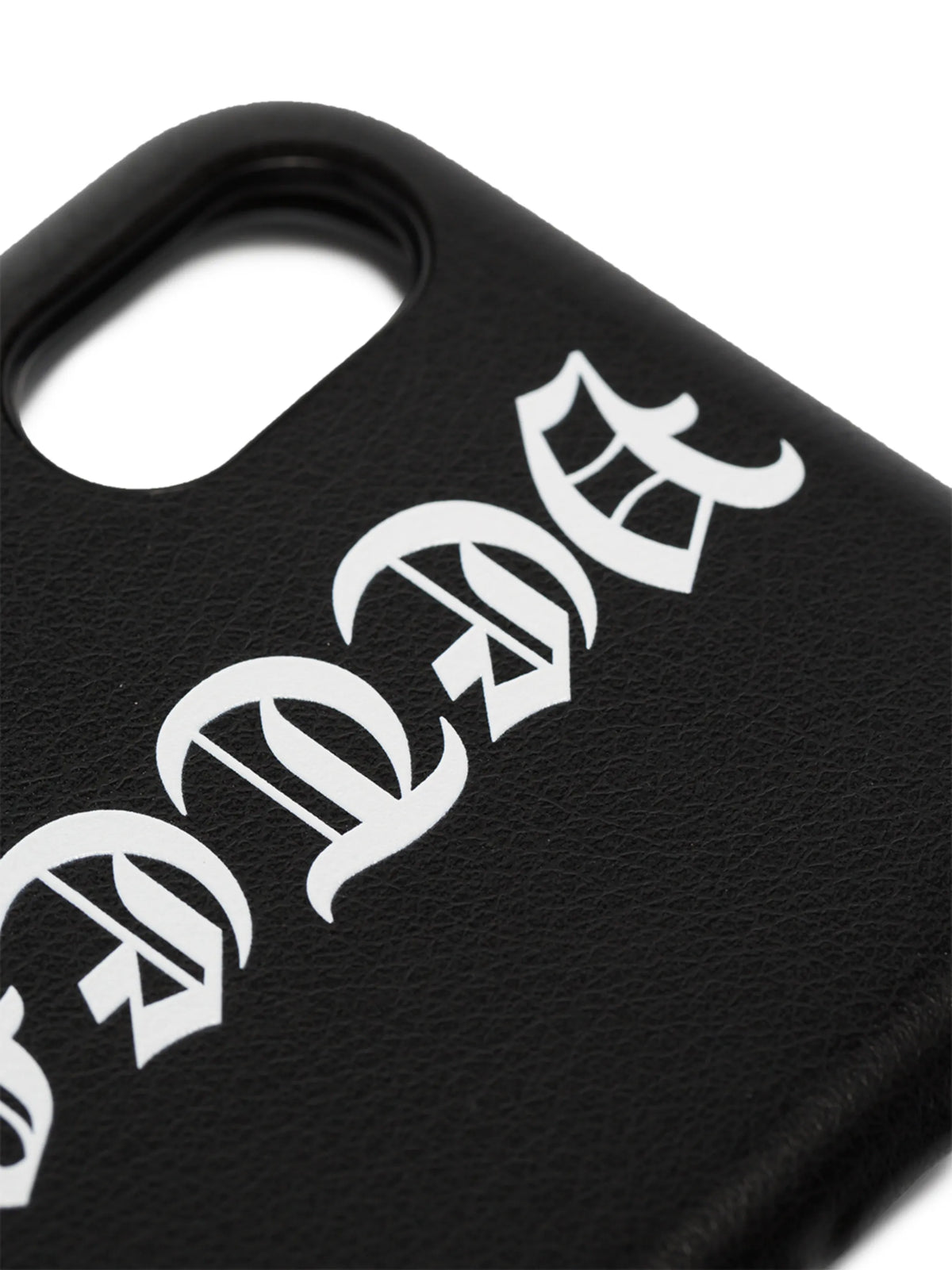 Goth logo-print iPhone XS case