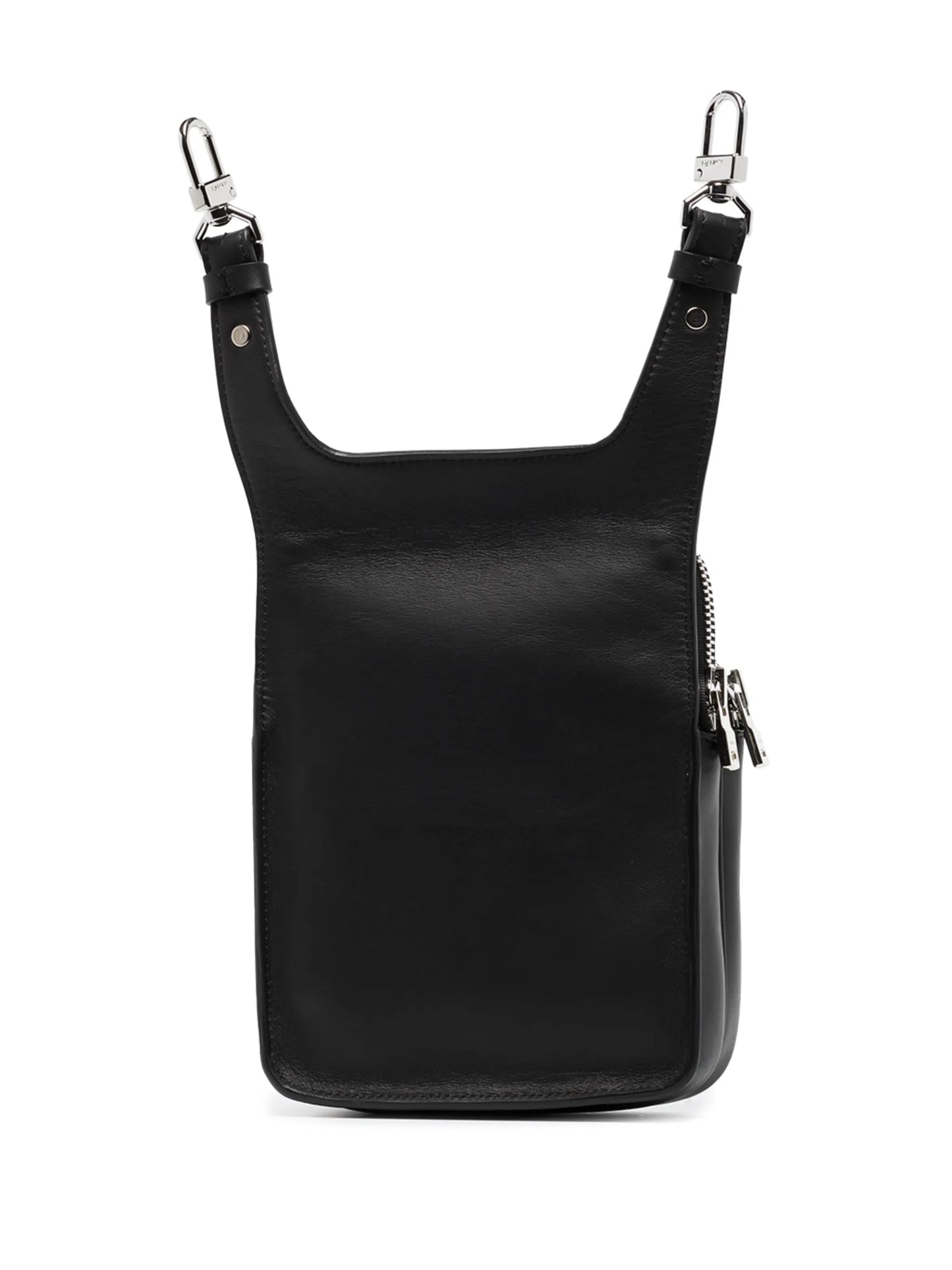hook-on leather belt bag
