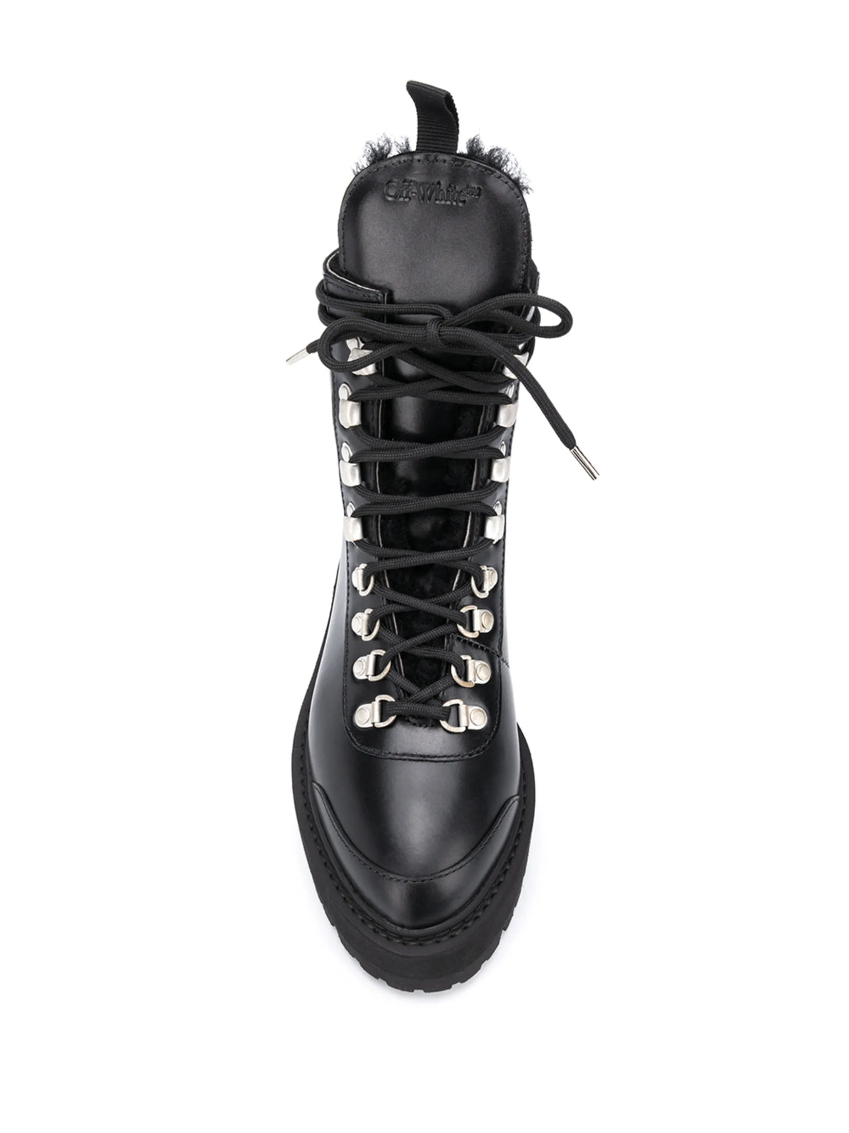 ankle-high hiking boots