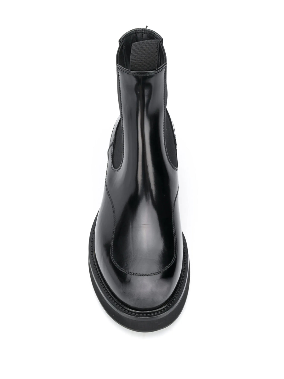 logo patch Chelsea boots