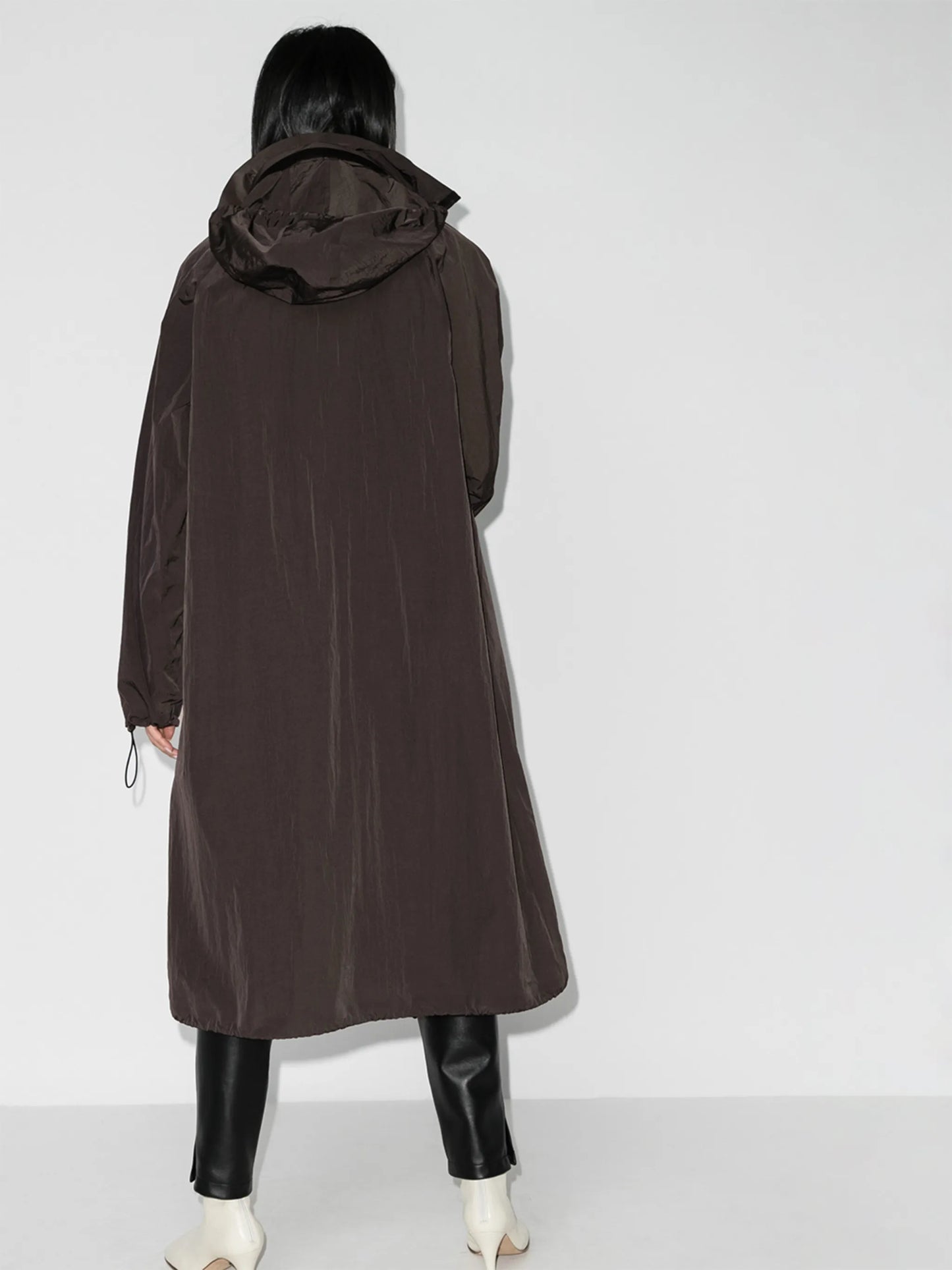 long hooded parka