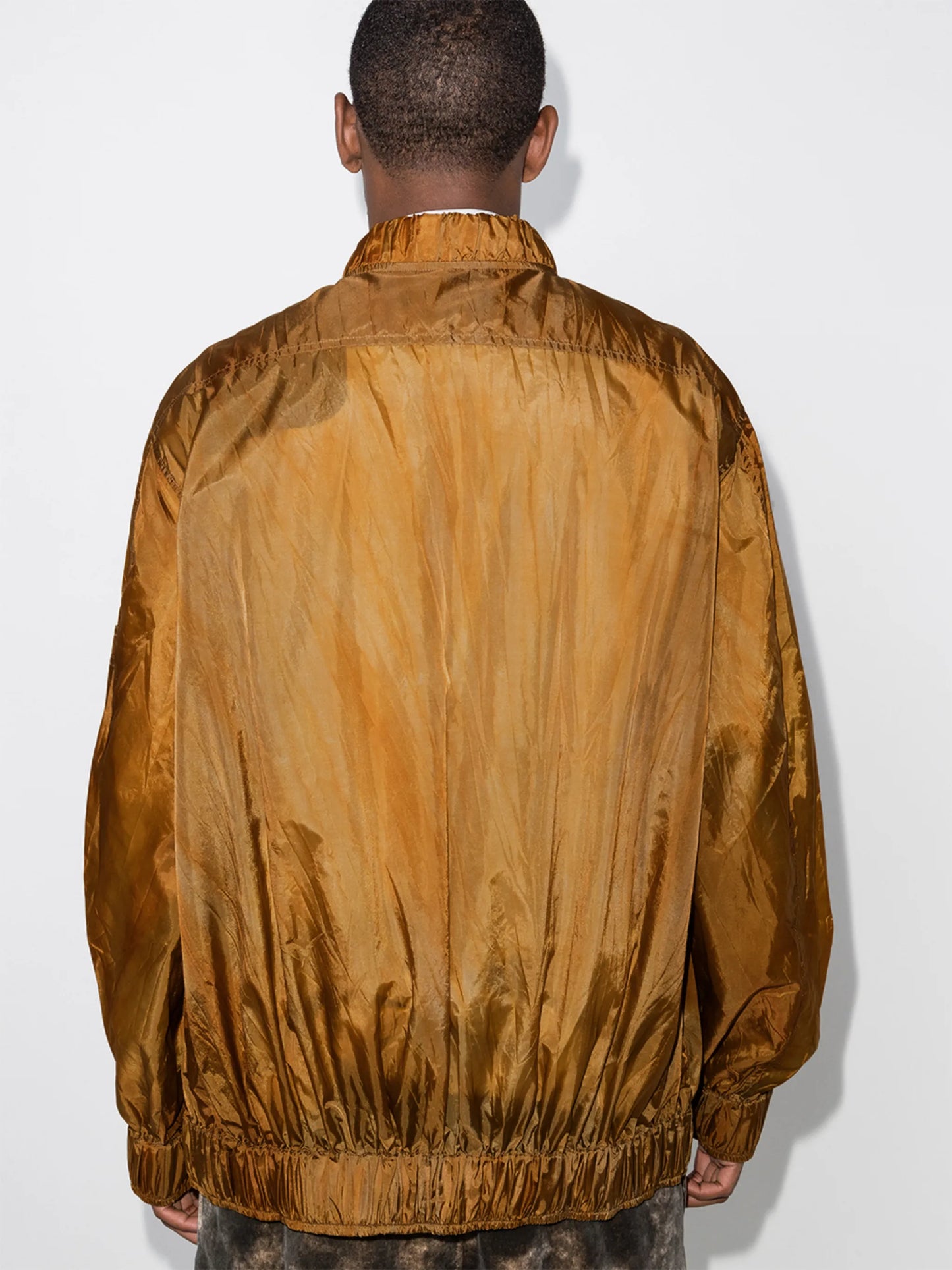 front-zip bomber jacket