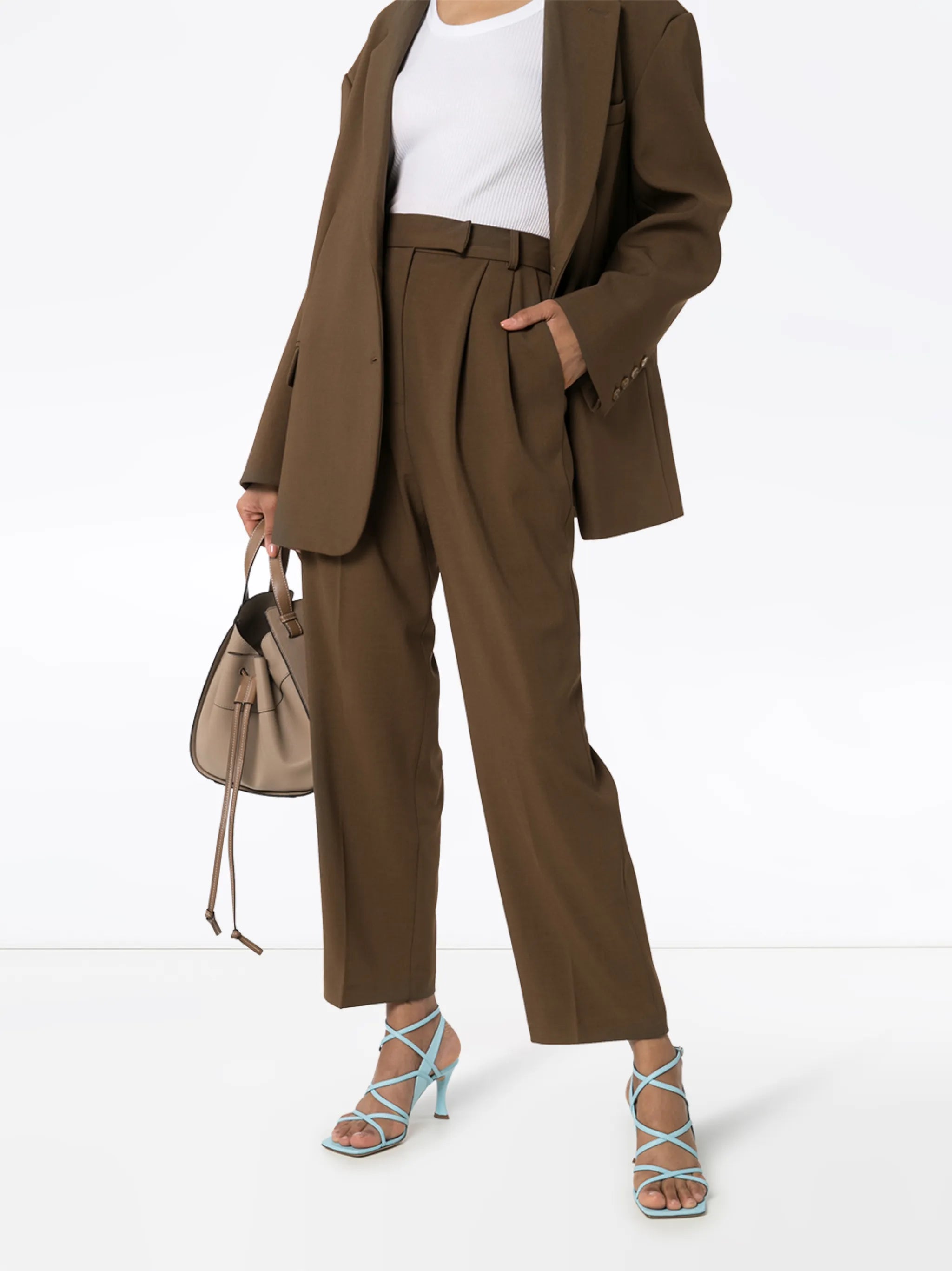 Bea pleated trousers