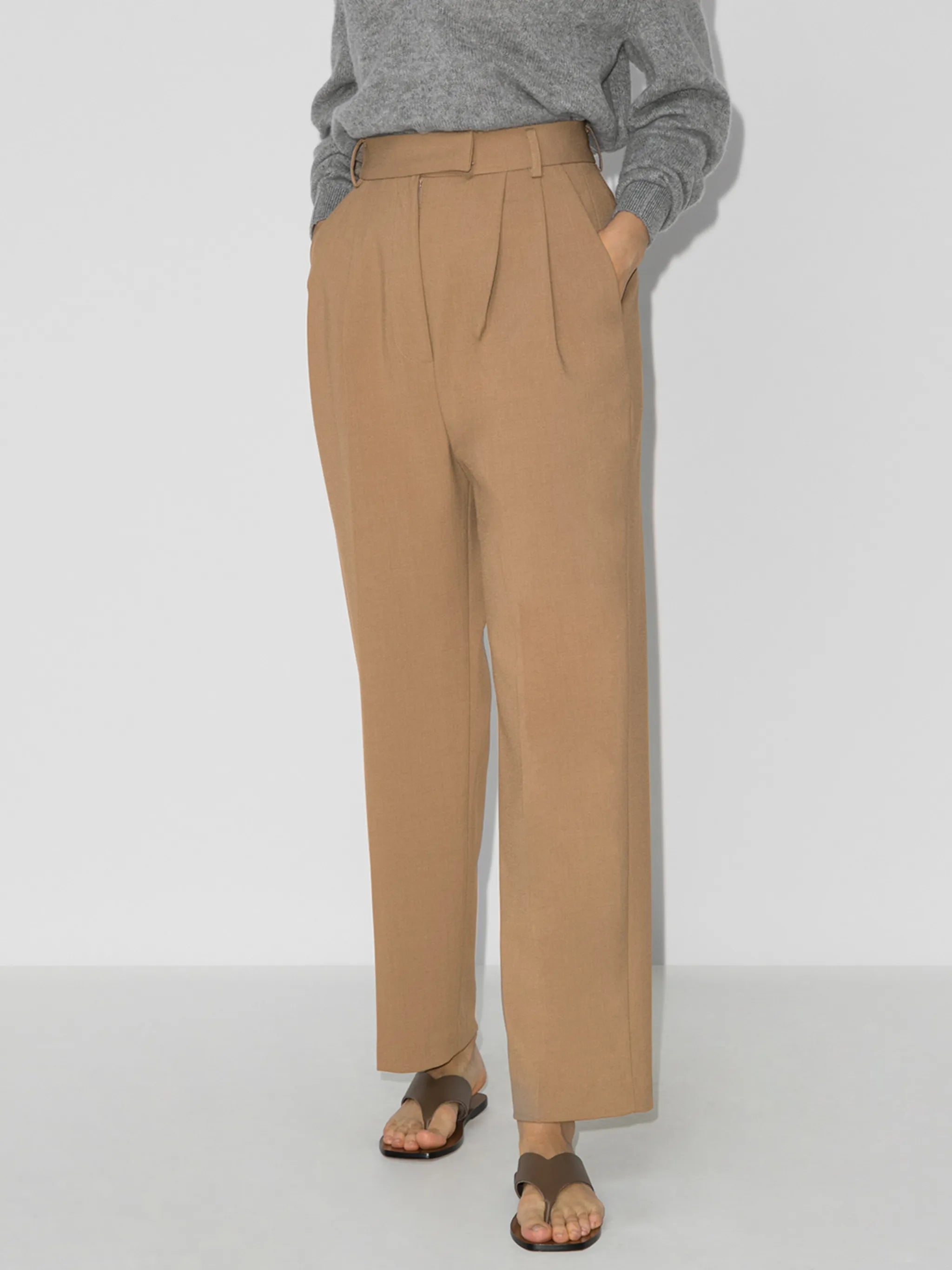 Bea pleated trousers