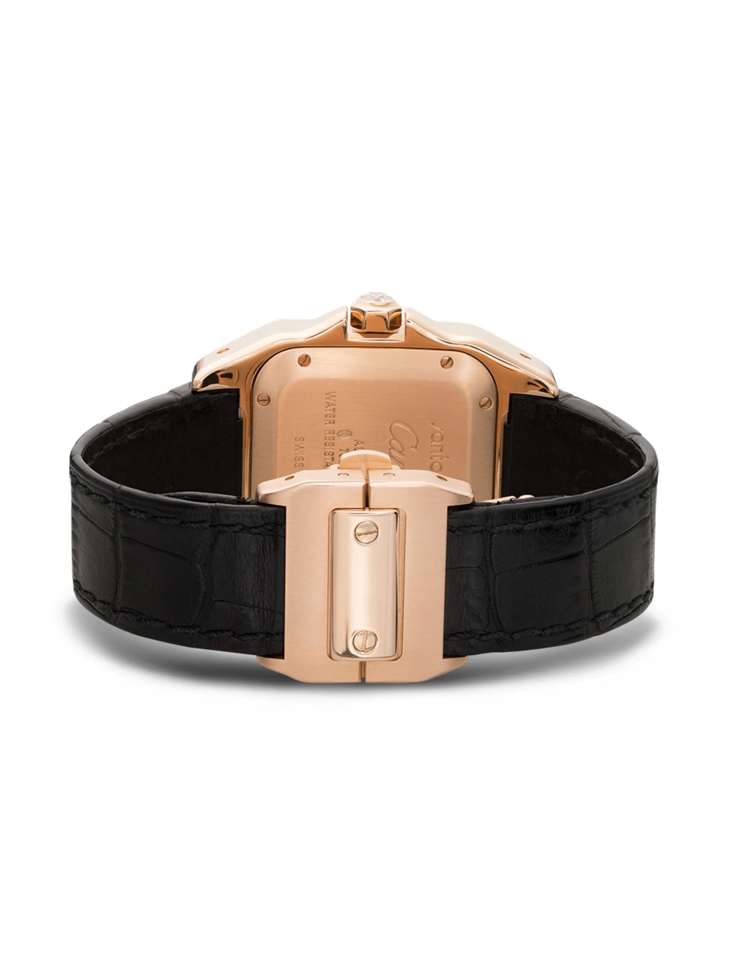 customised Cartier Santos 100 33mm
