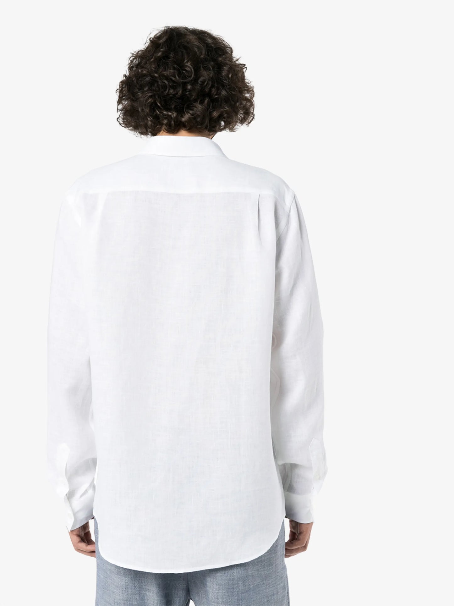 long-sleeve linen shirt