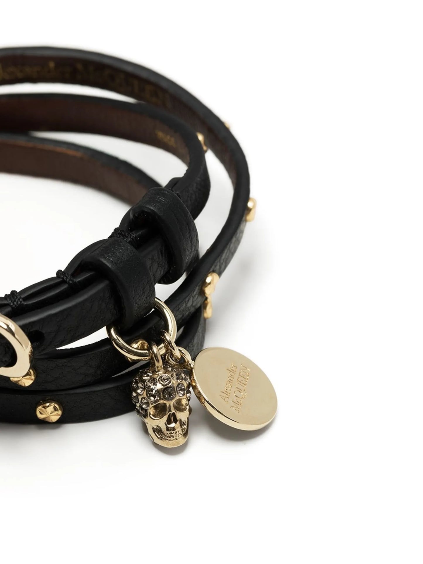 skull stud wraparound bracelet