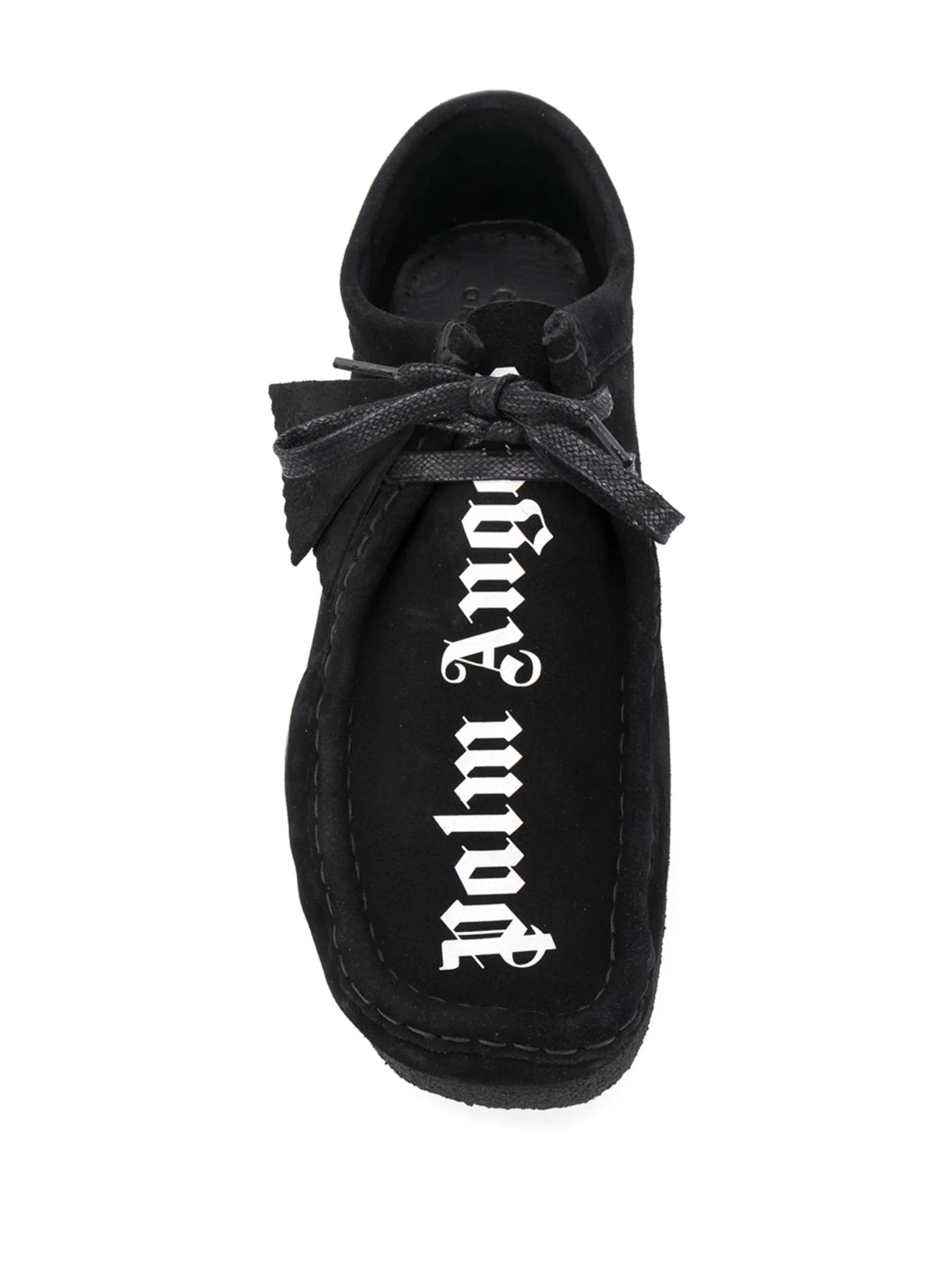 x Clarks logo suede boots