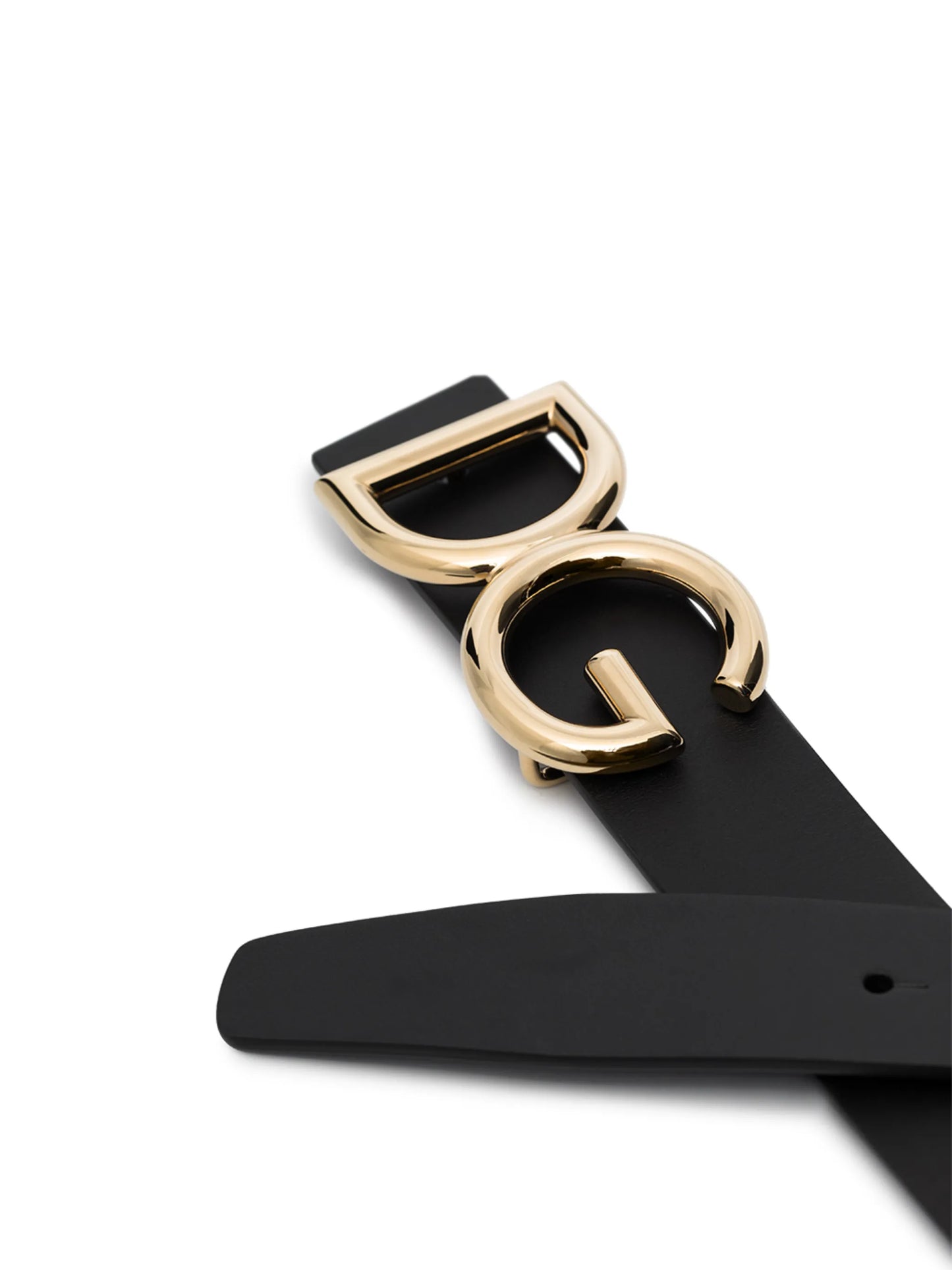 DG logo-plaque buckle belt