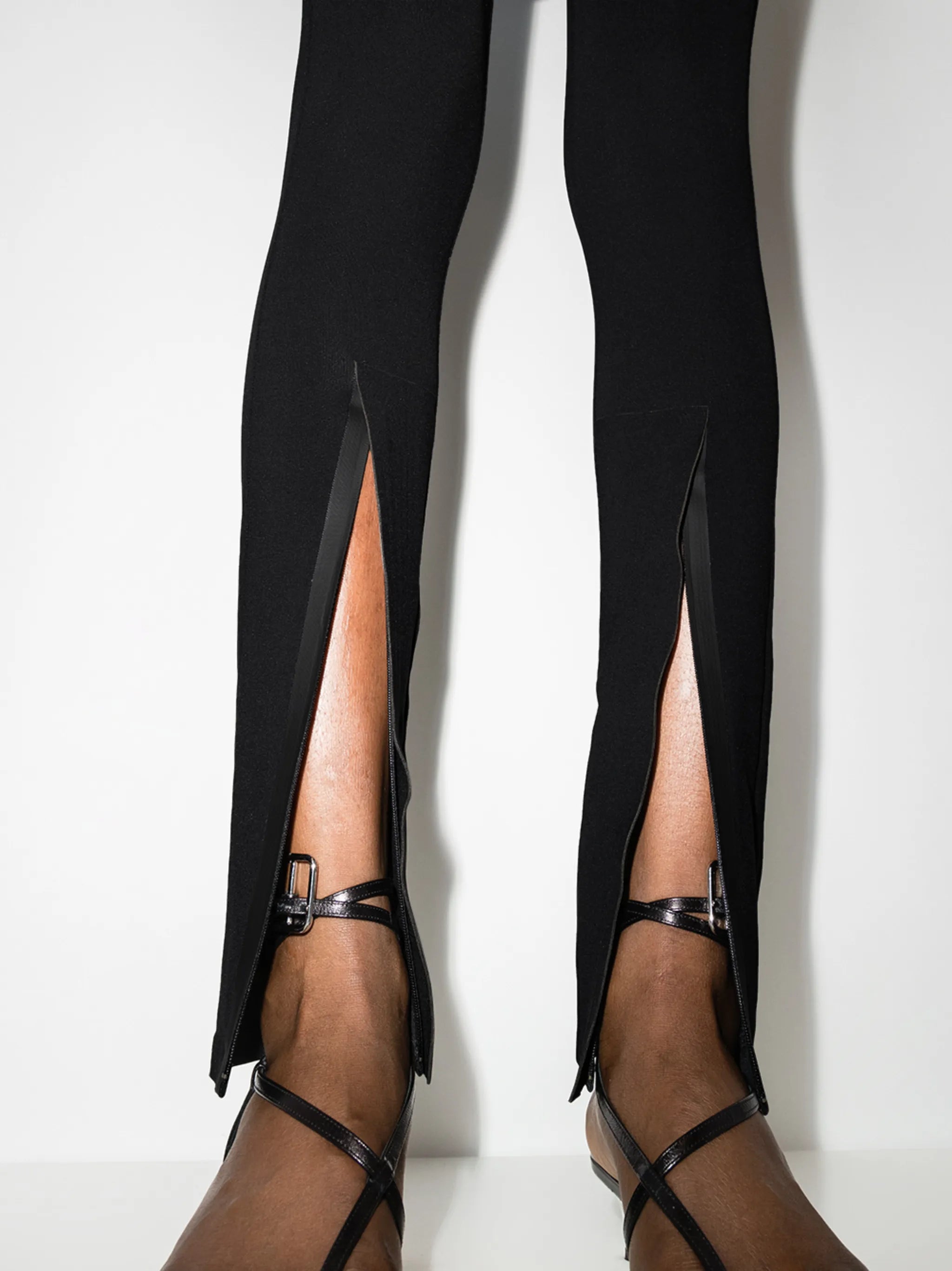 x Browns 50 zip cuff leggings