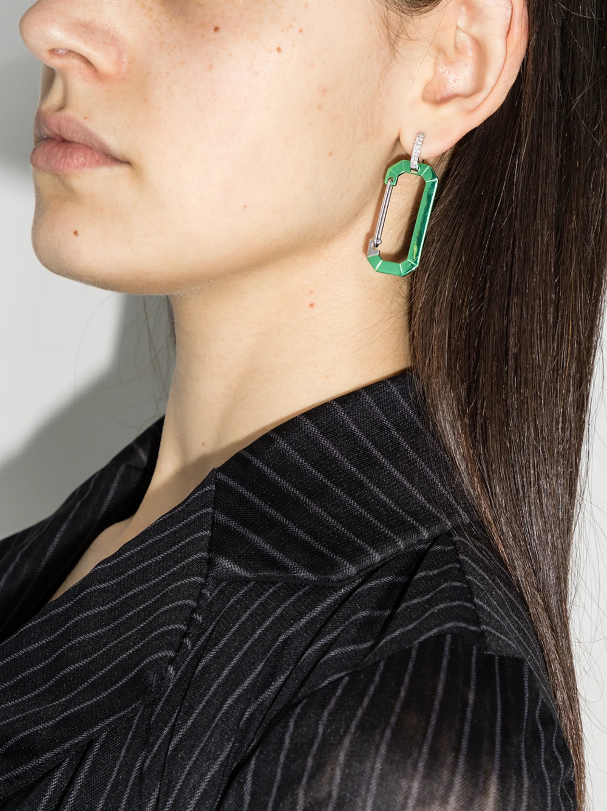 big Chiara diamond-embellished earring
