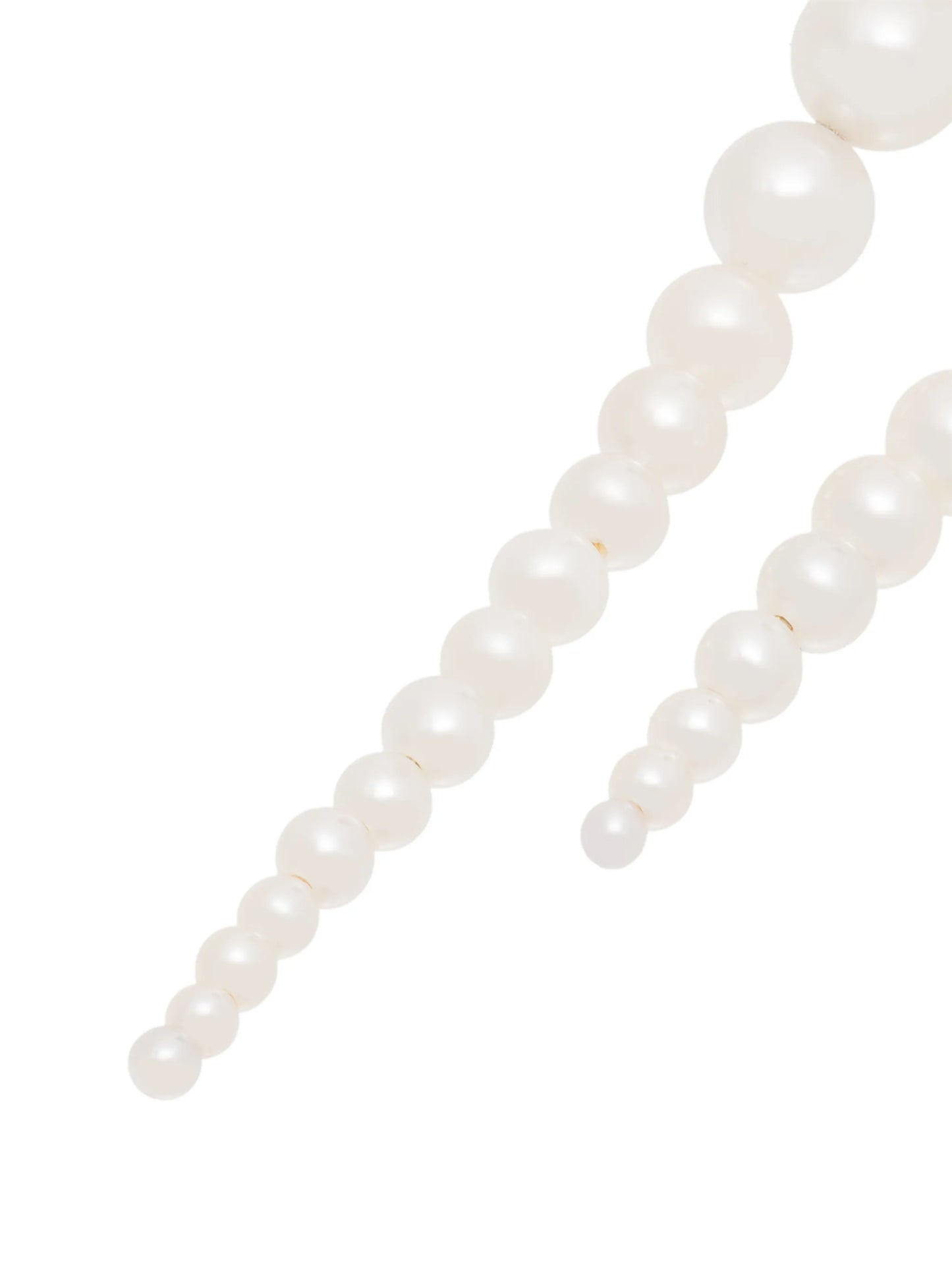 14kt yellow gold Grand Perle Nuit single pearl earring