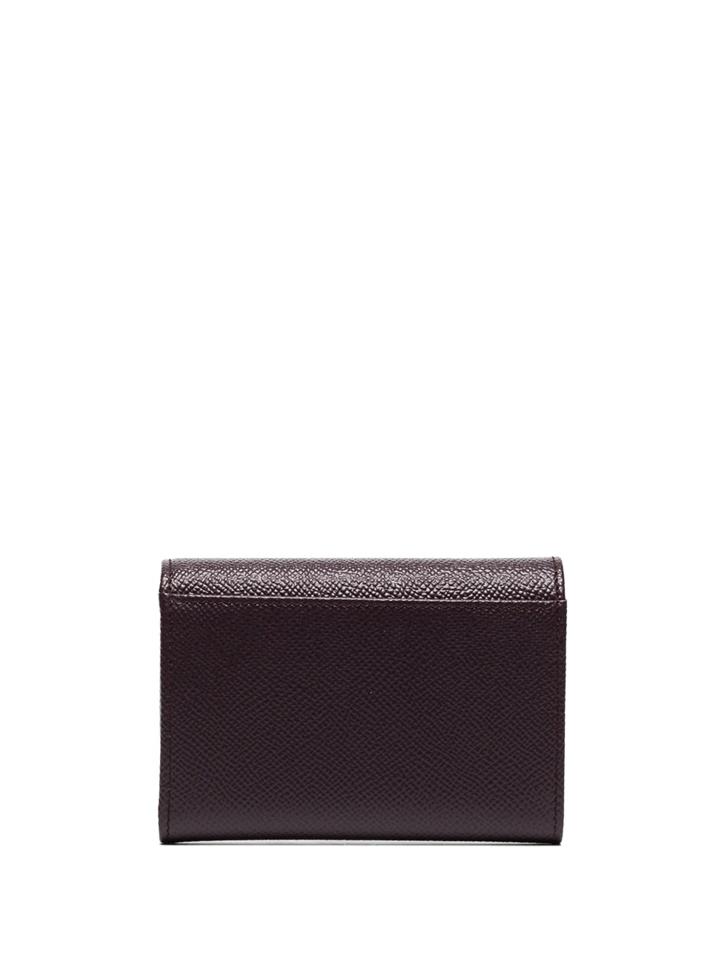 crystal-embellished logo-plaque wallet