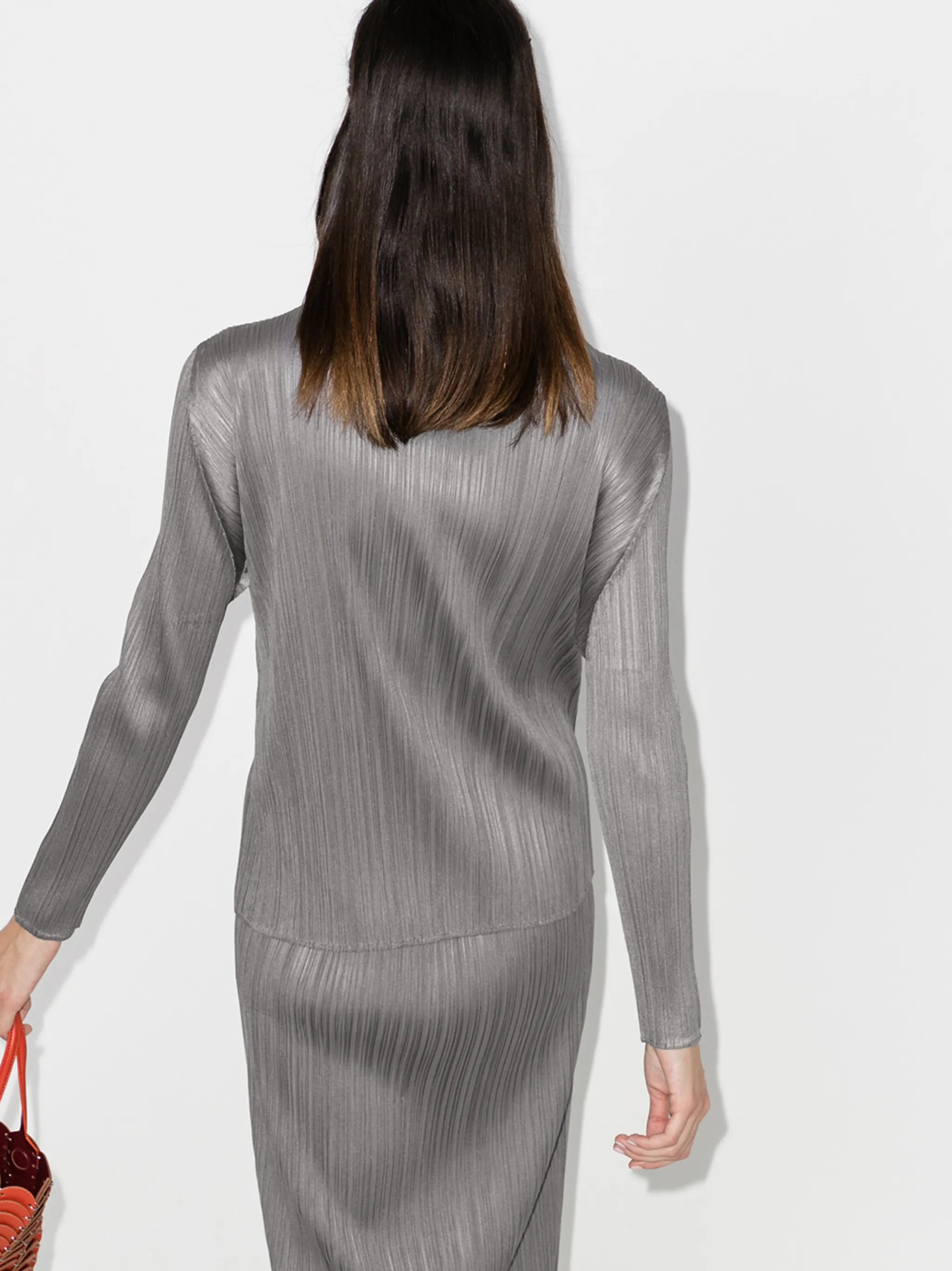 cowl-neck top
