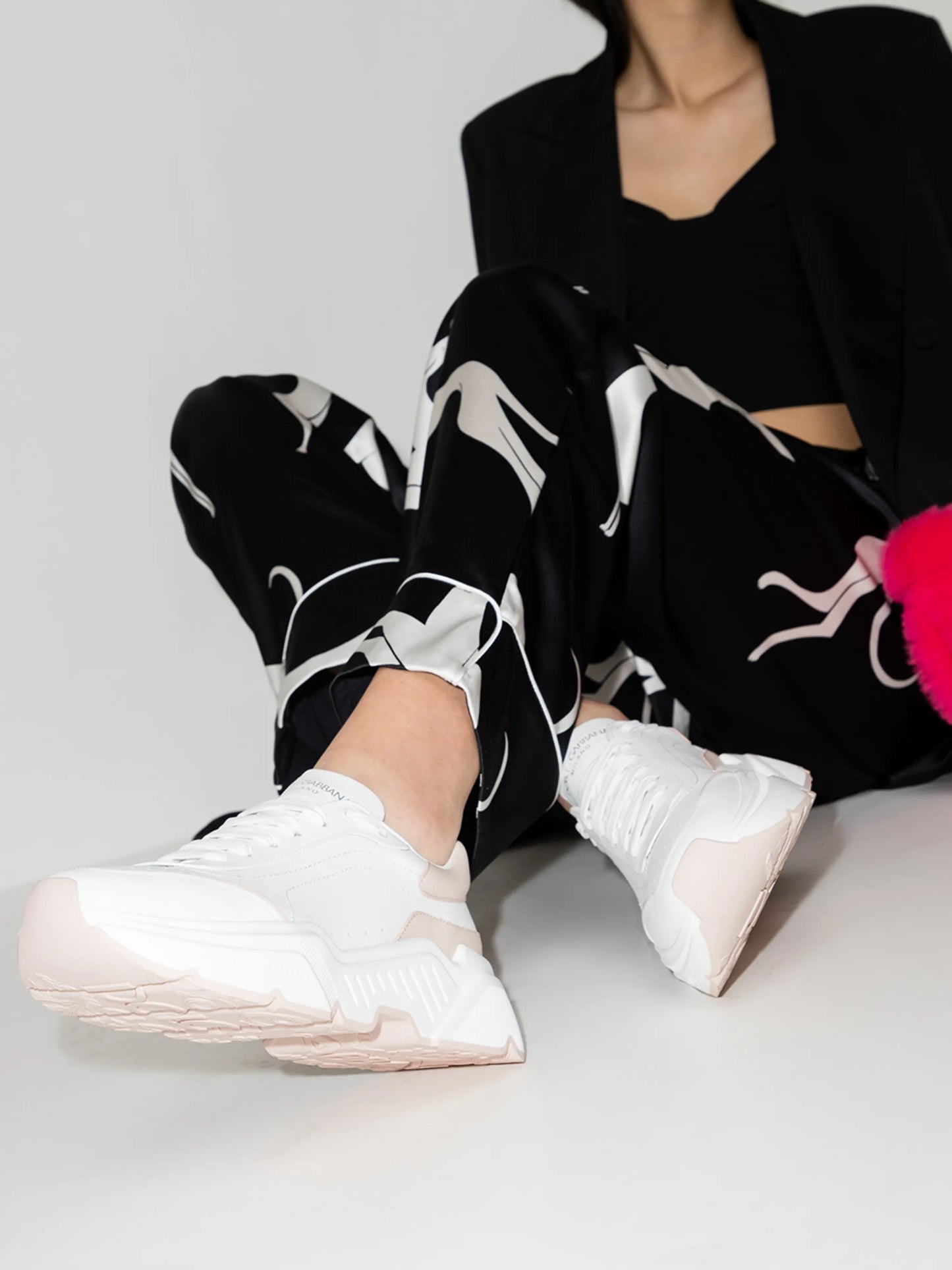 Daymaster leather sneakers