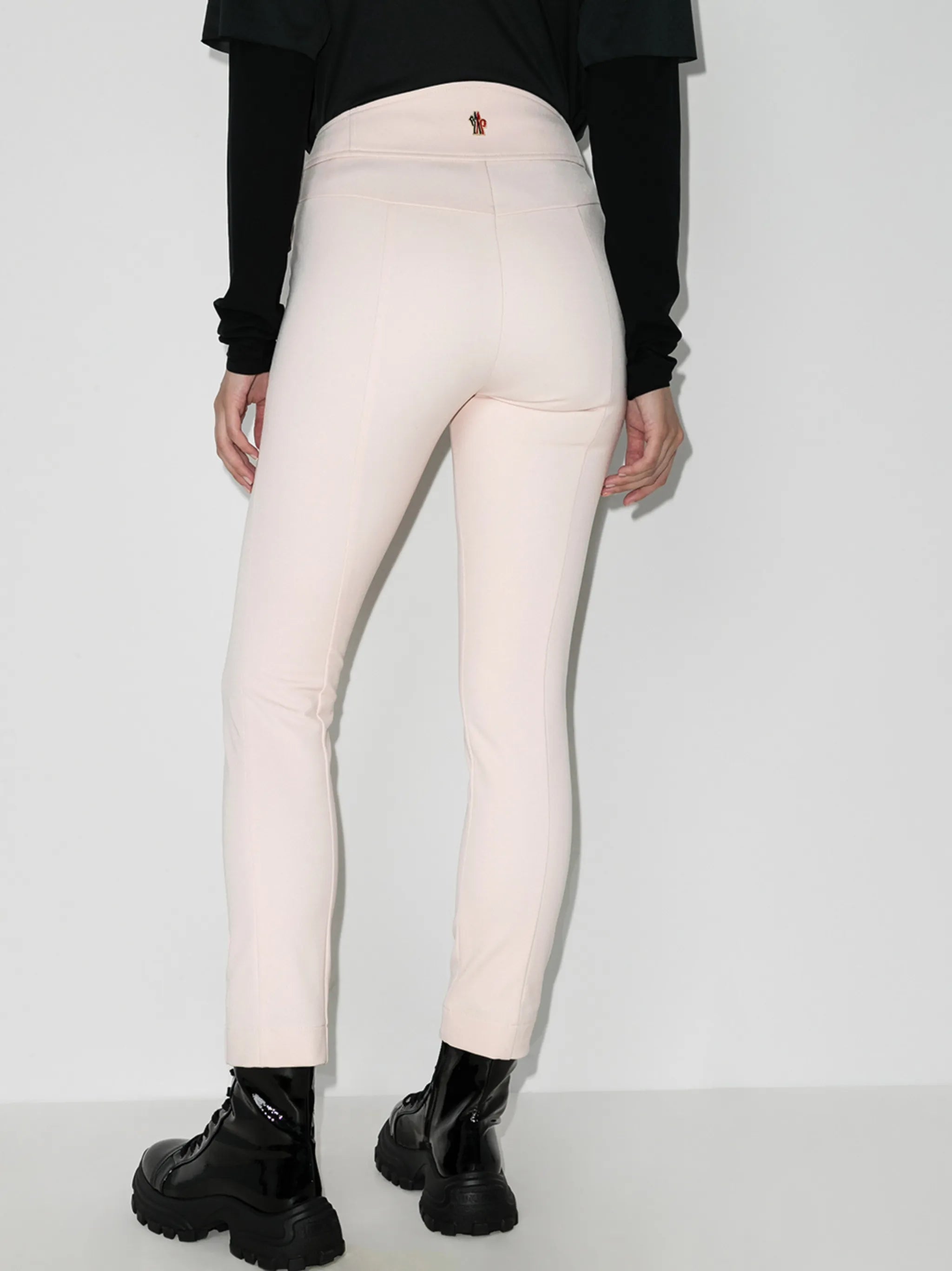 fitted ski trousers