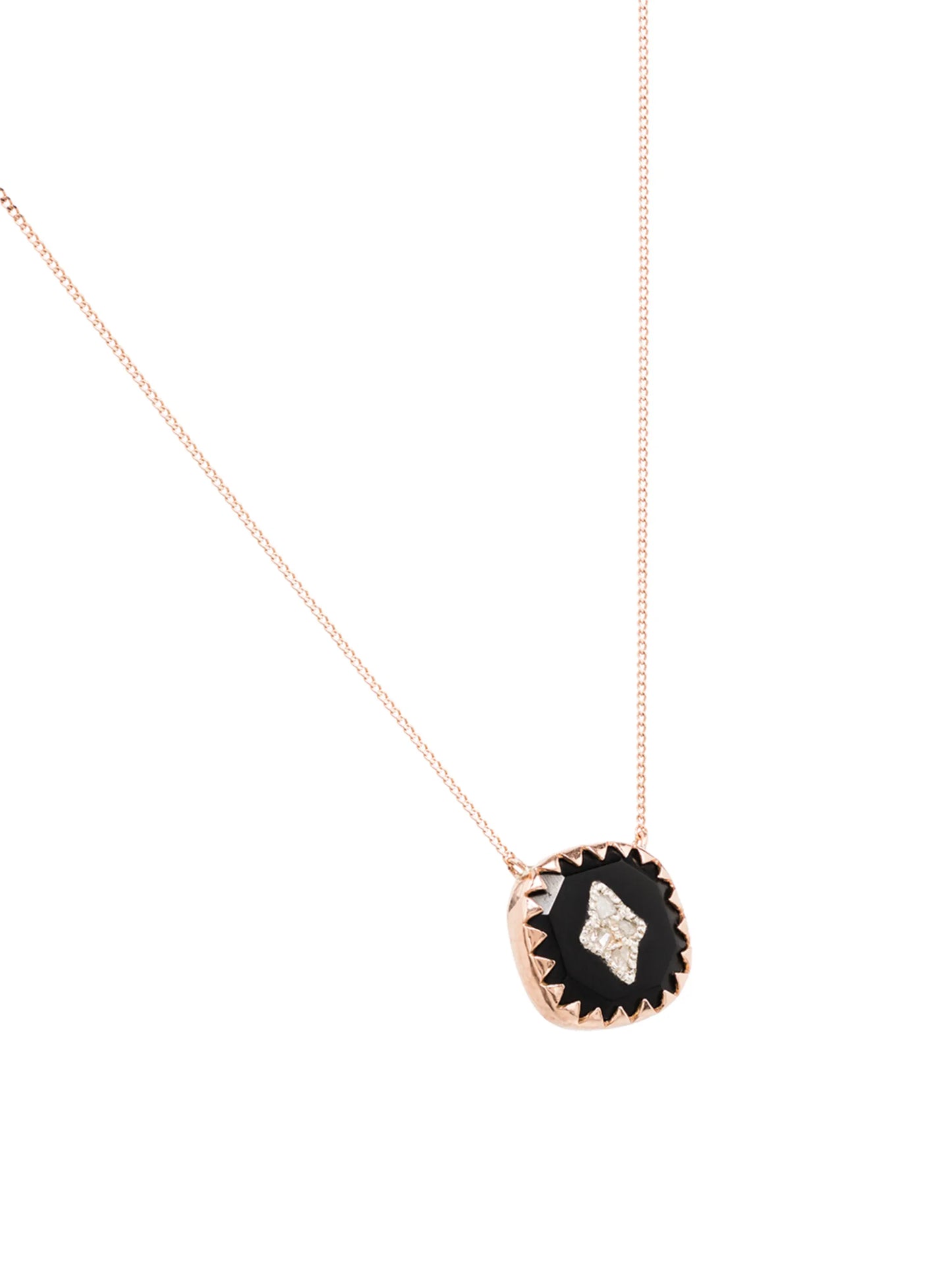 9kt rose gold Pierrot No. 2 necklace