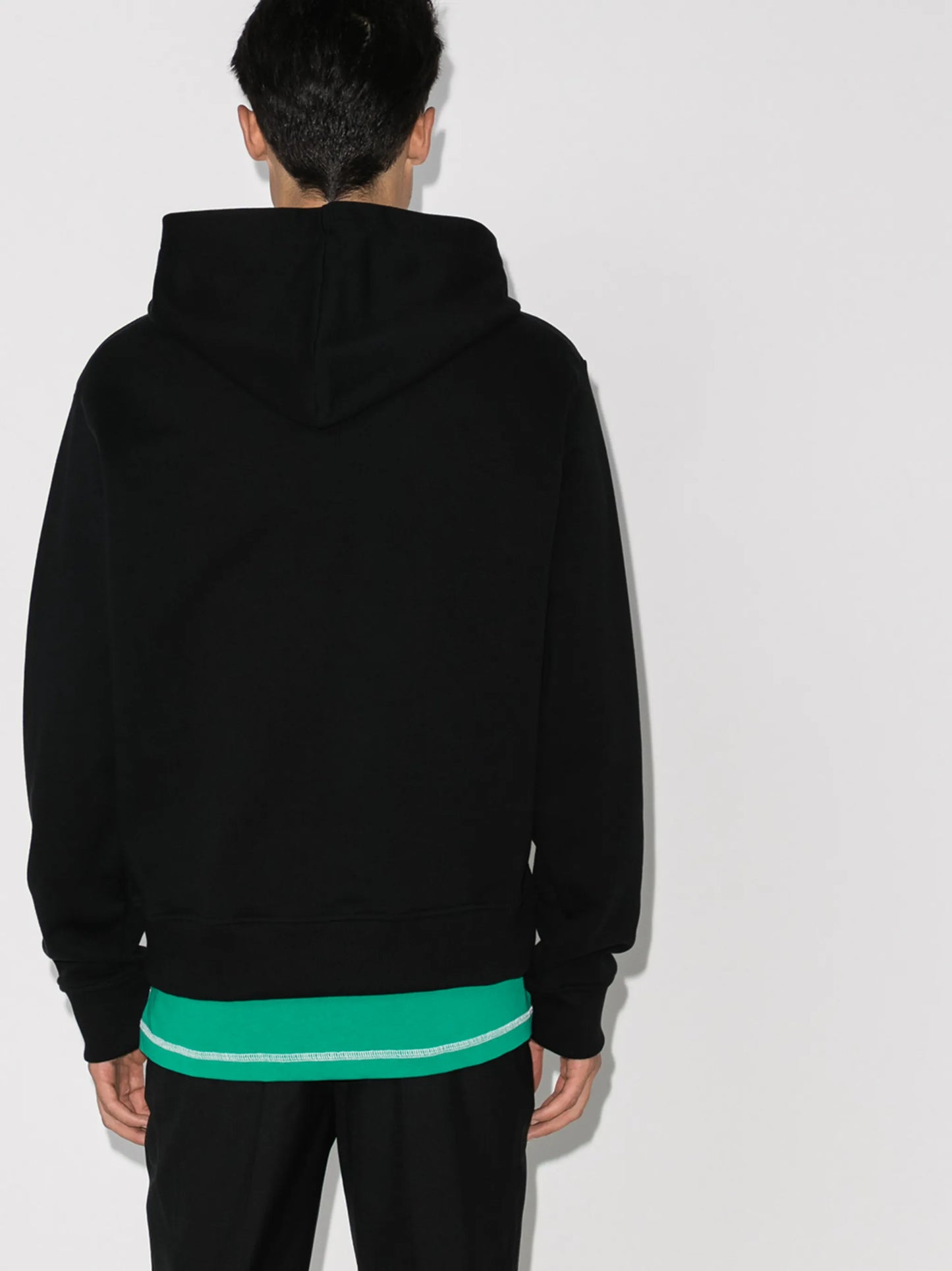 Tiger logo-embroidered hoodie