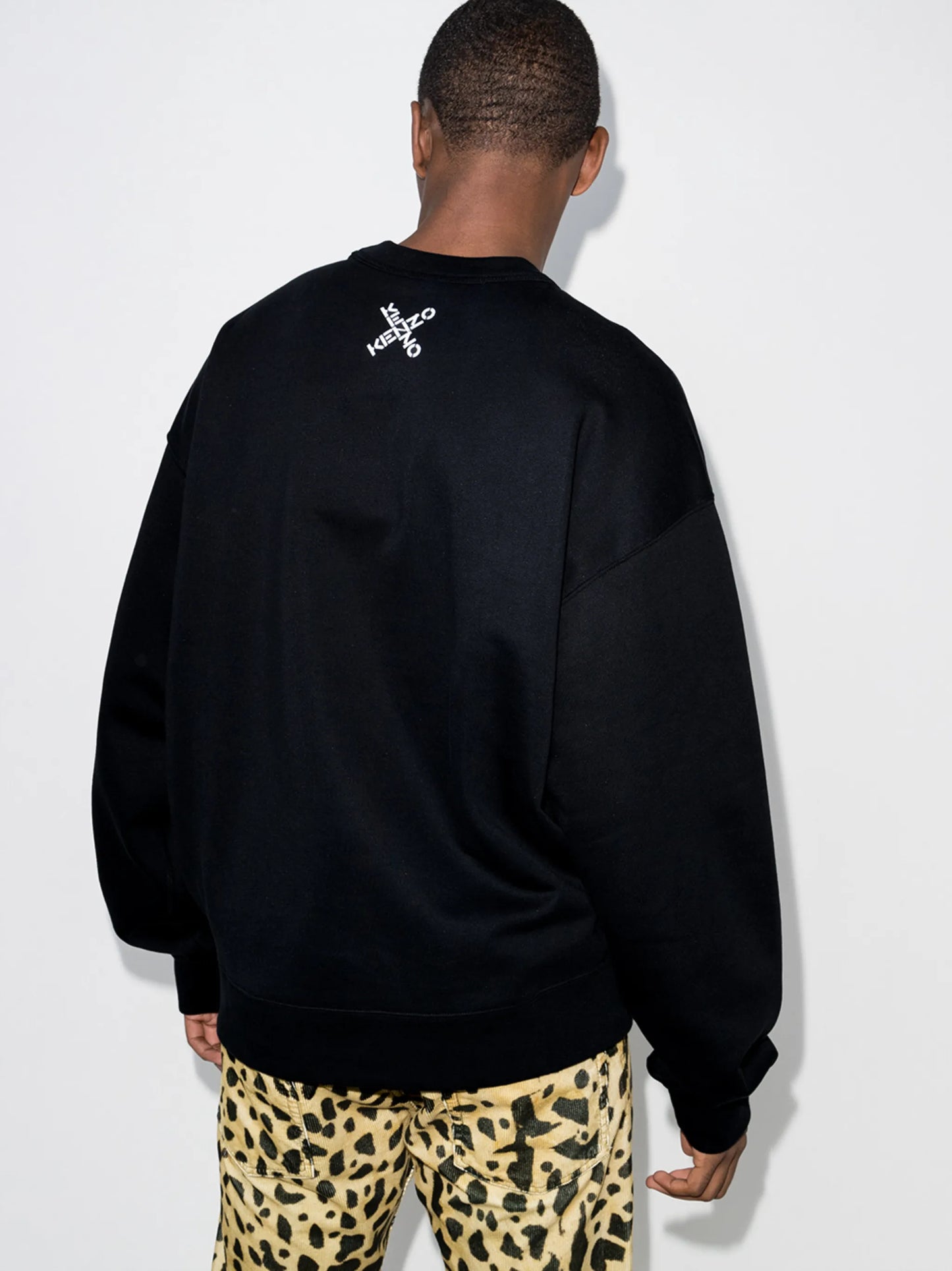 logo-print cotton sweatshirt