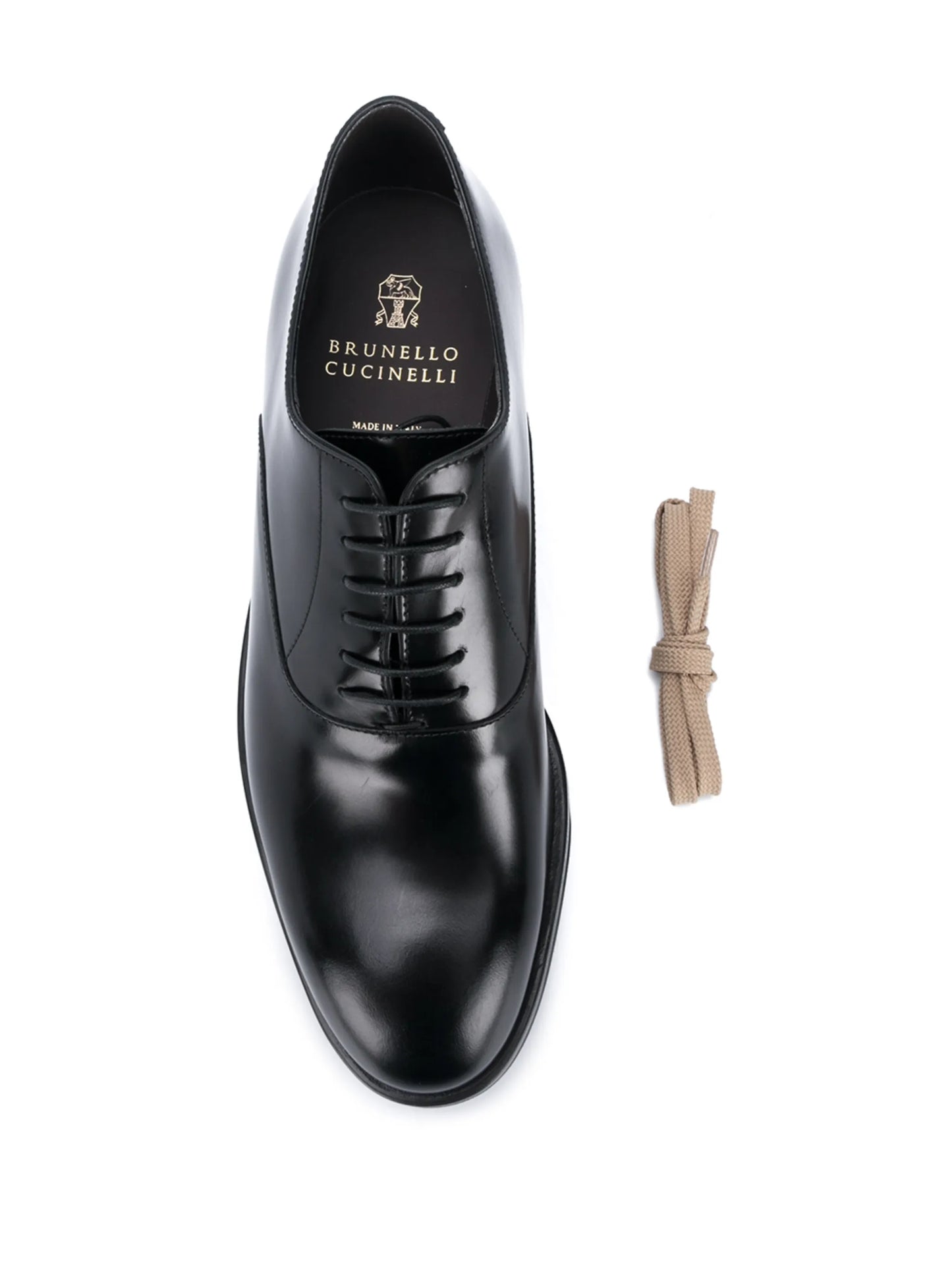 almond toe Oxford shoes