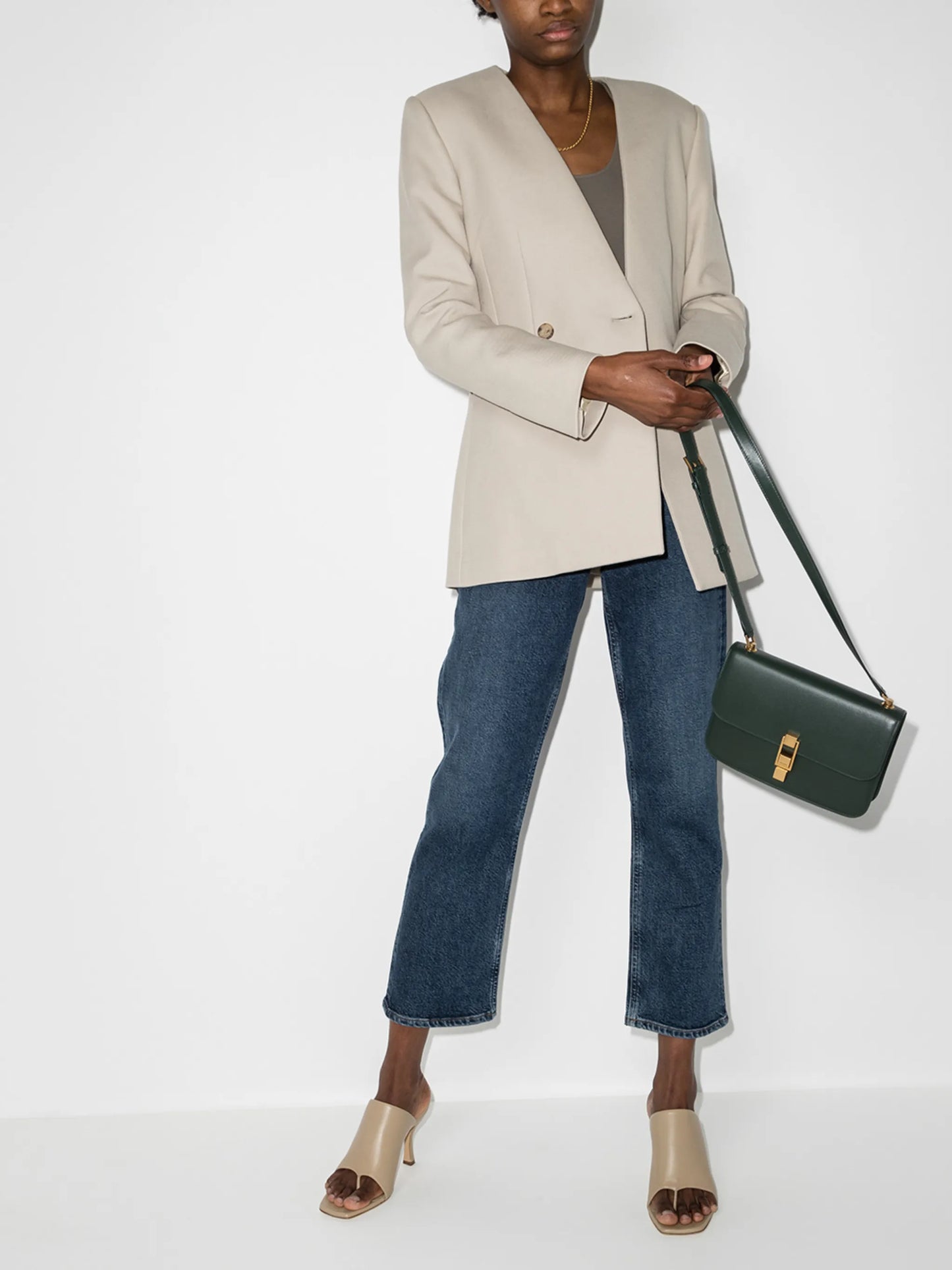 Wilder cropped straight-leg jeans