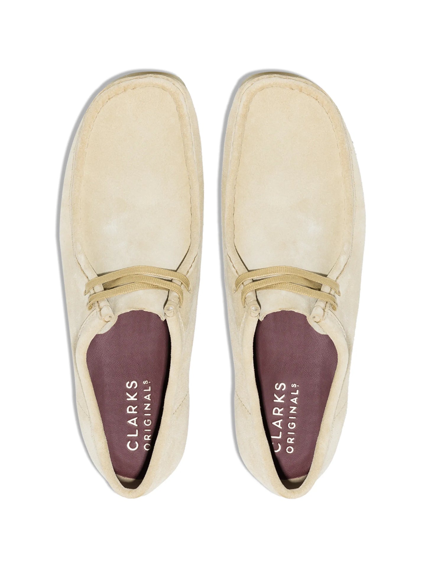 Maple Wallabee boots