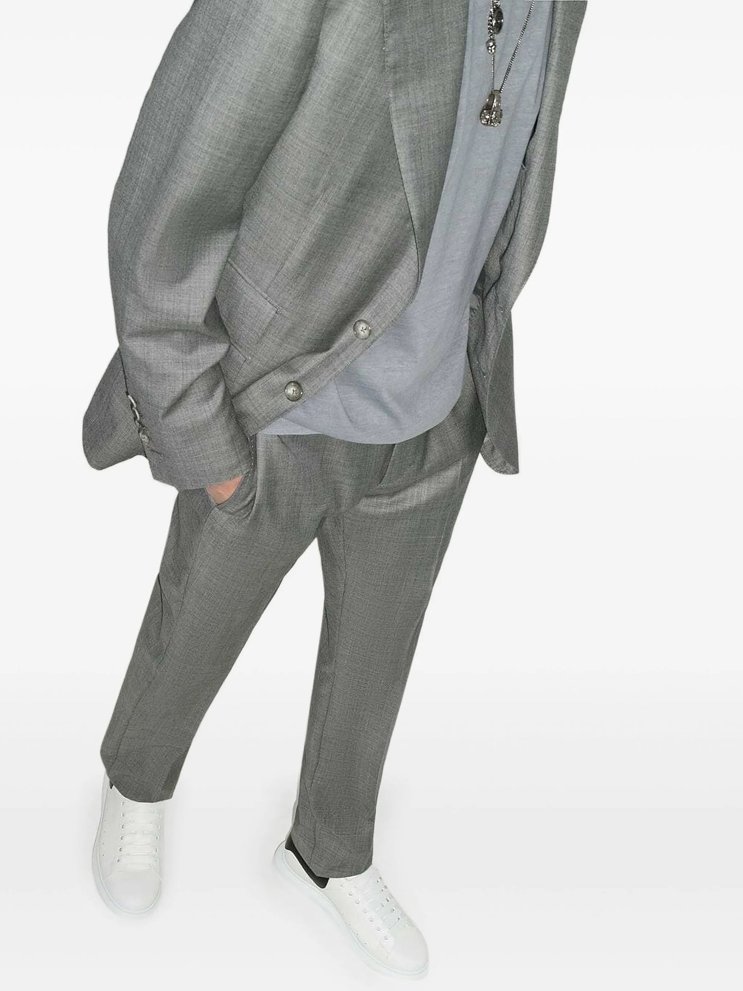 Oversized low-top sneakers