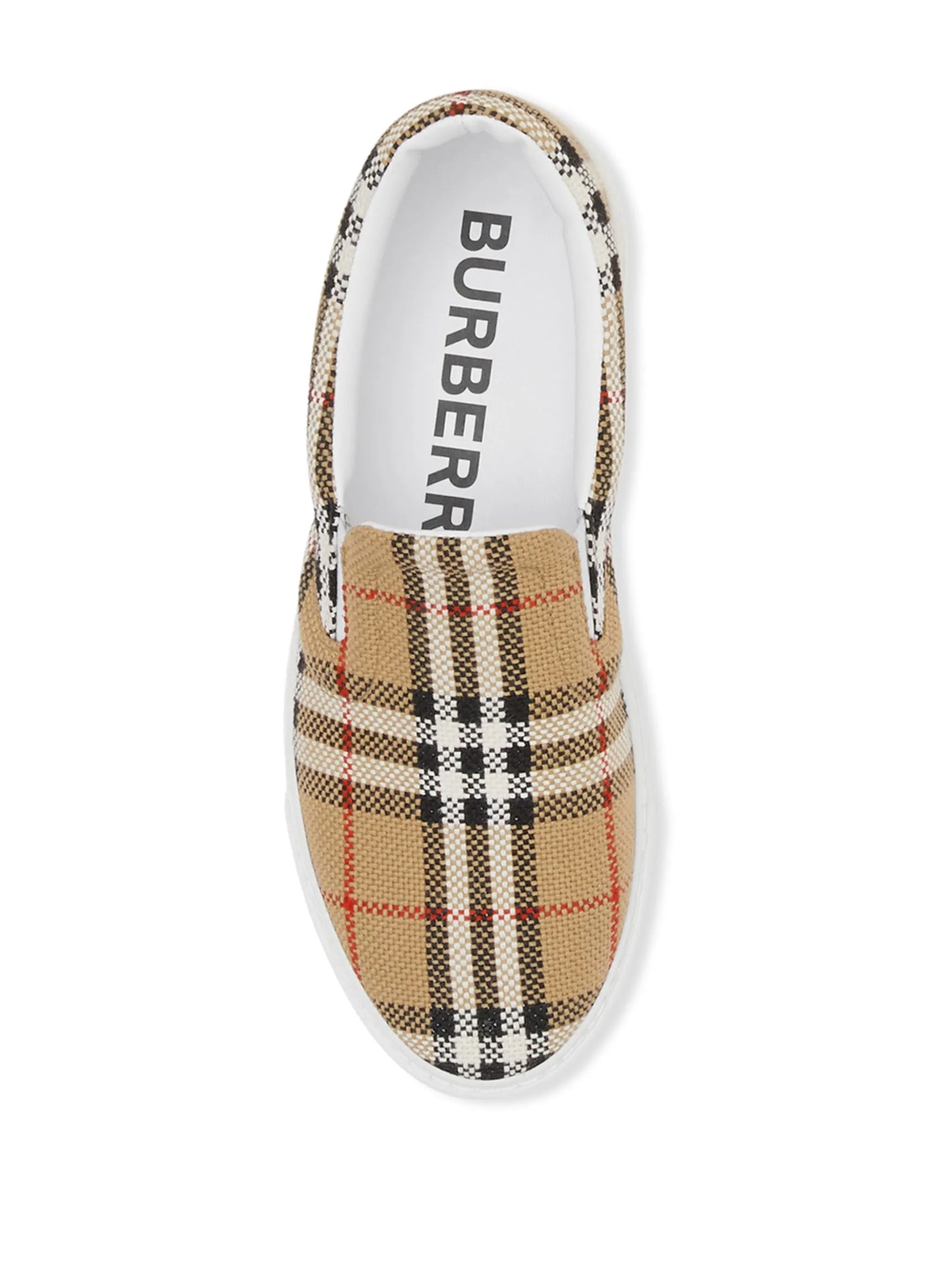 Vintage Check slip-on sneakers