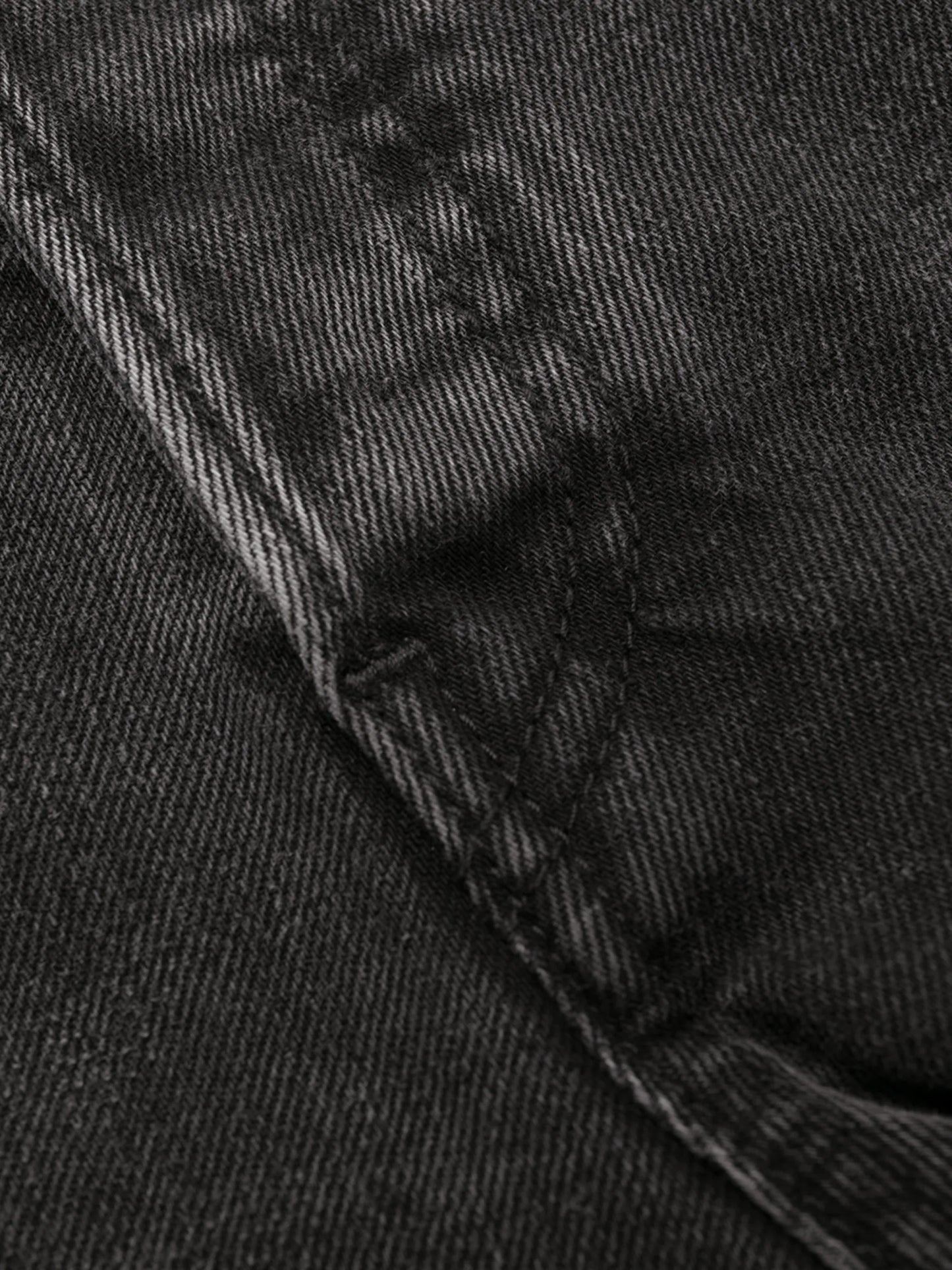 contrast panel jeans