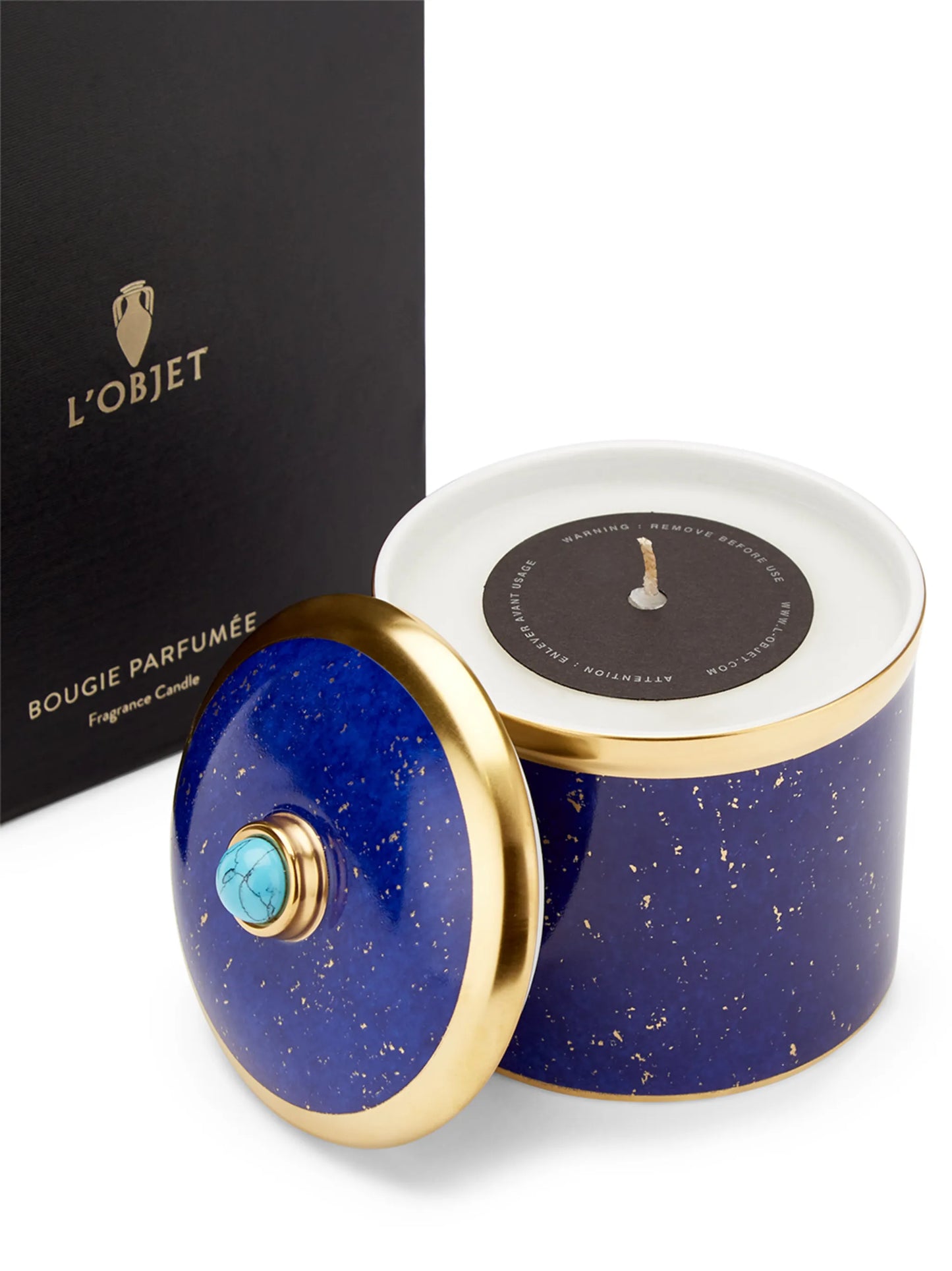 Lapis Fleur d'Or candle