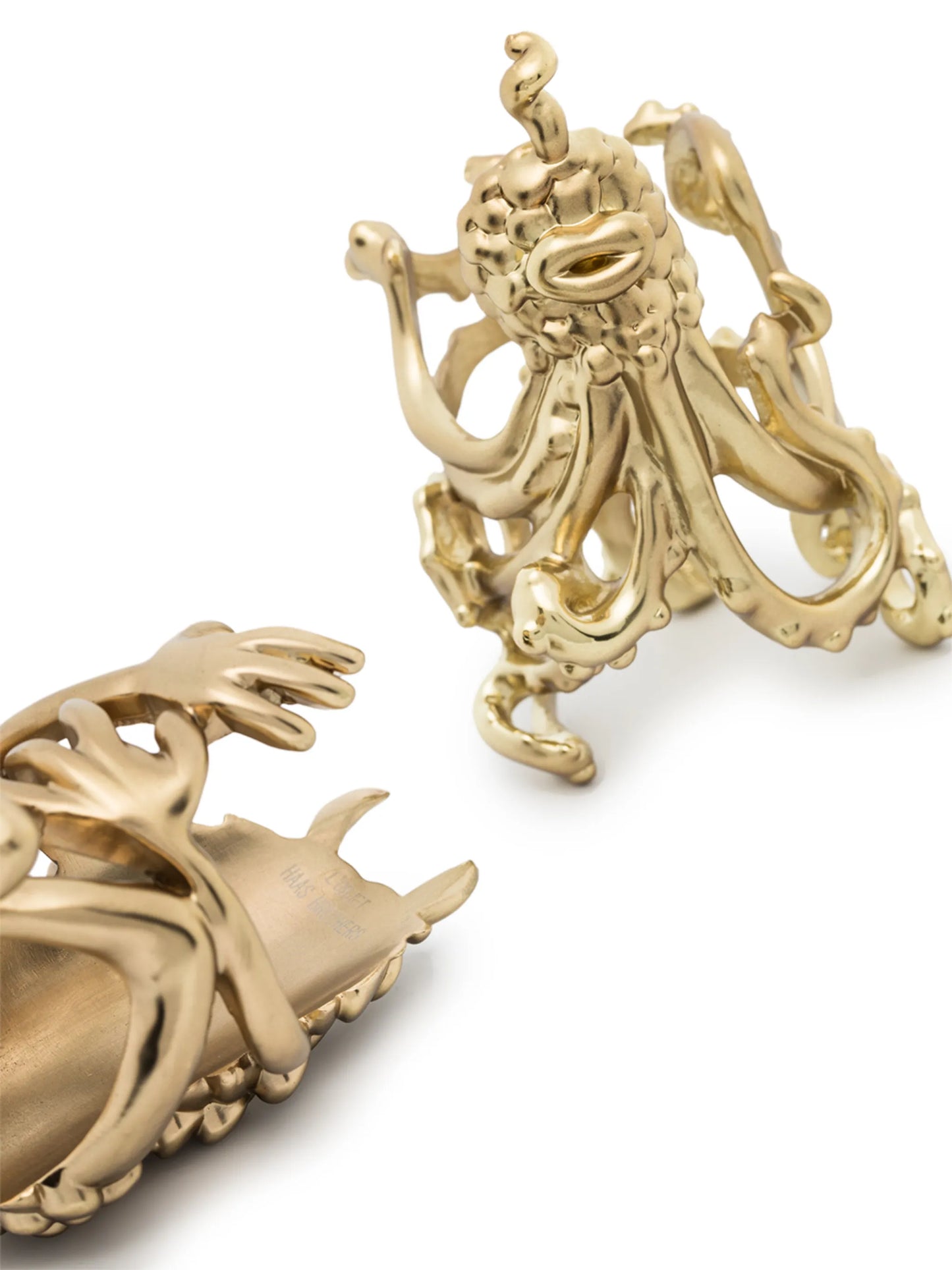 x Haas Brothers Monster Ball napkin ring set