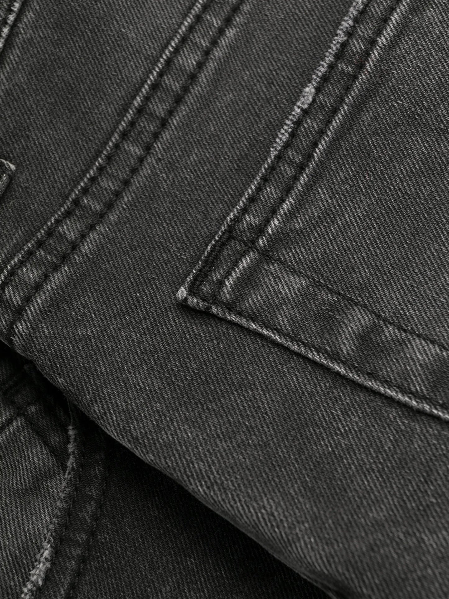 logo-appliqué skinny jeans