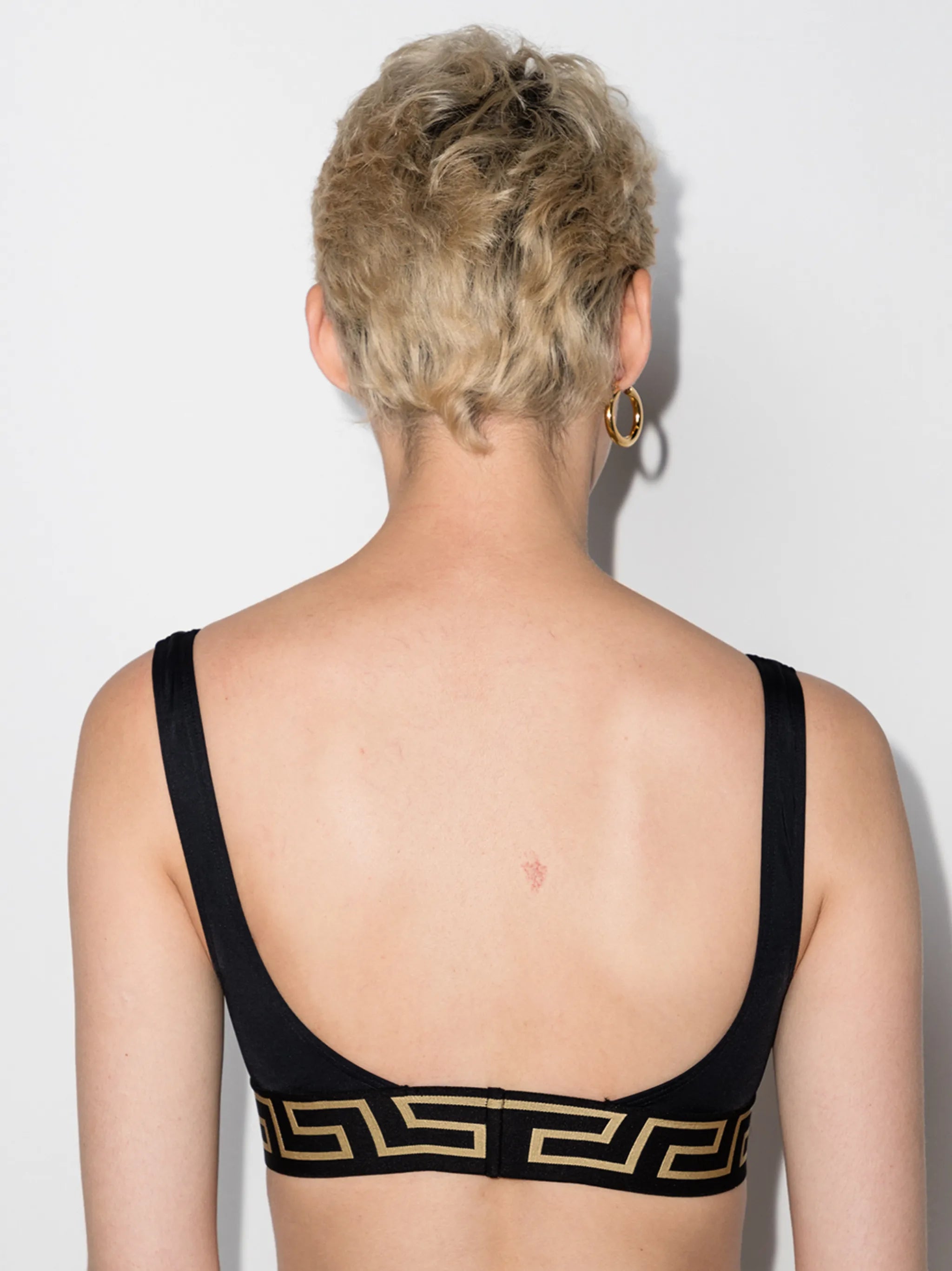Greca Border bikini top