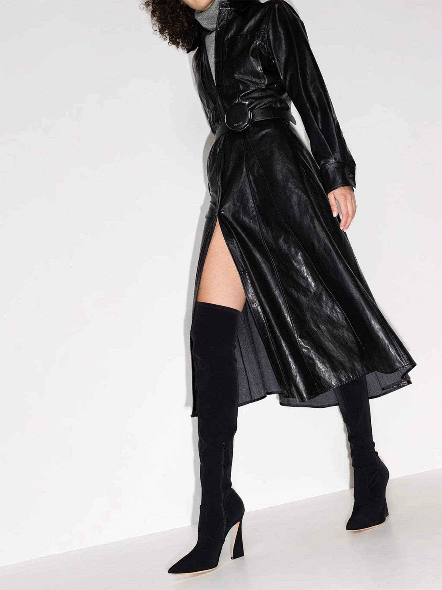 thigh-high 105mm boots