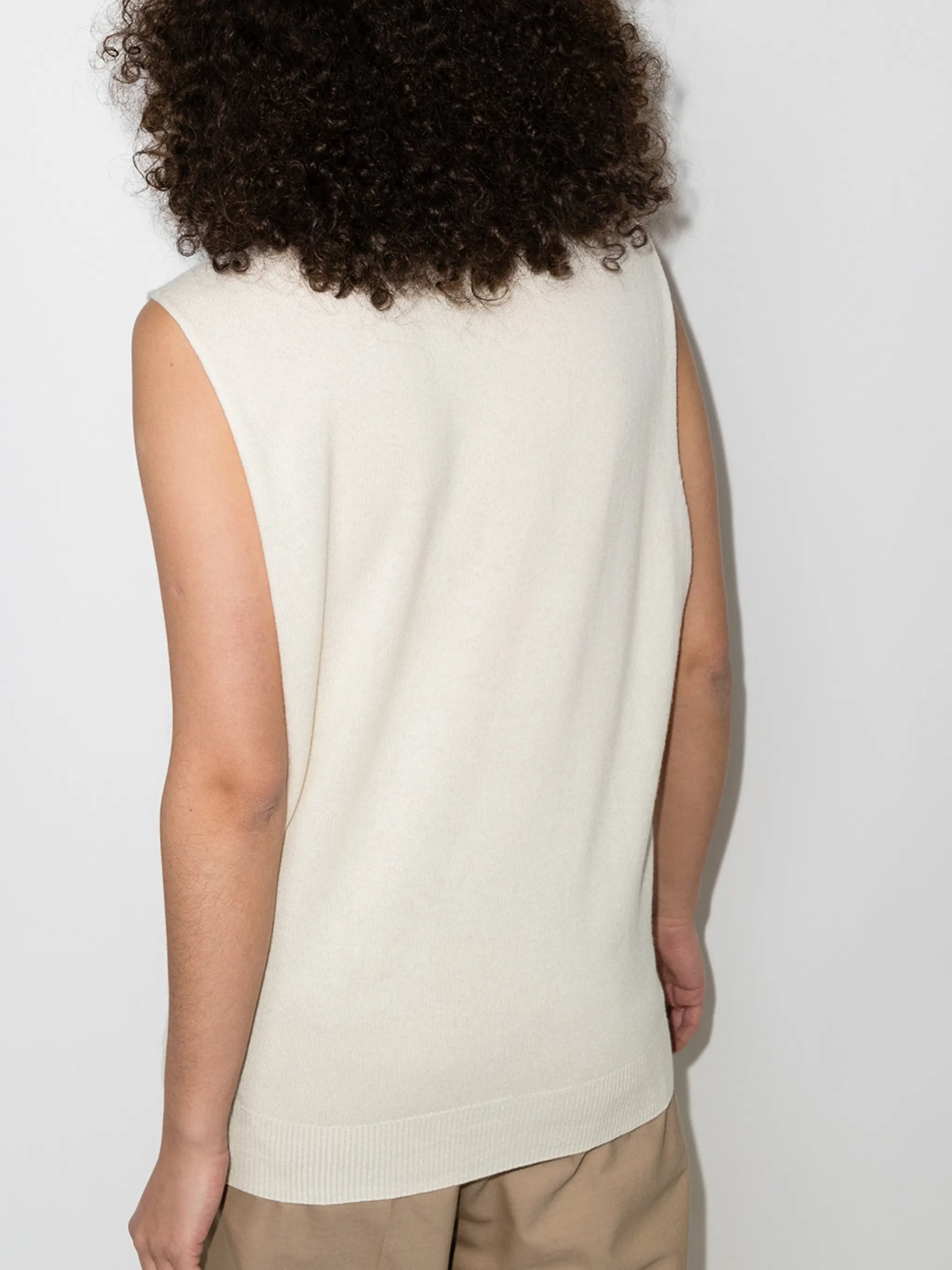 fine-knit tank top