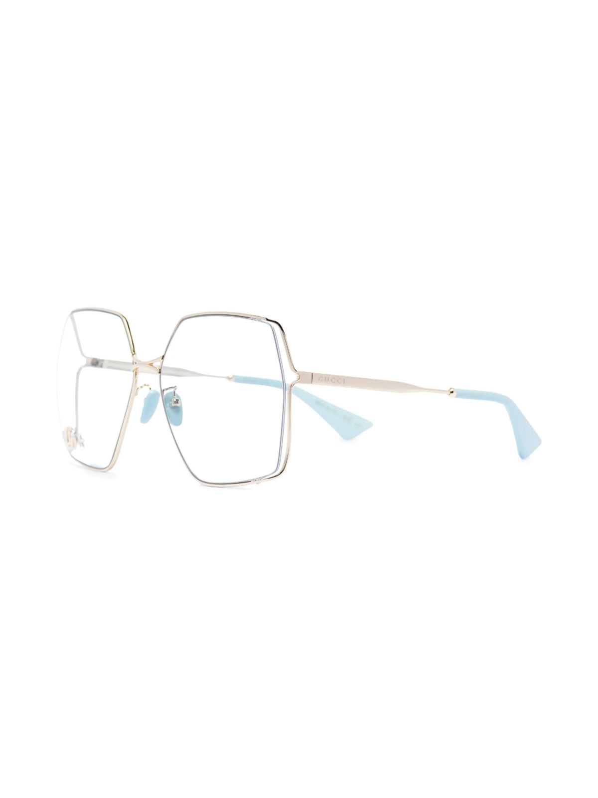Fork square-frame optical glasses