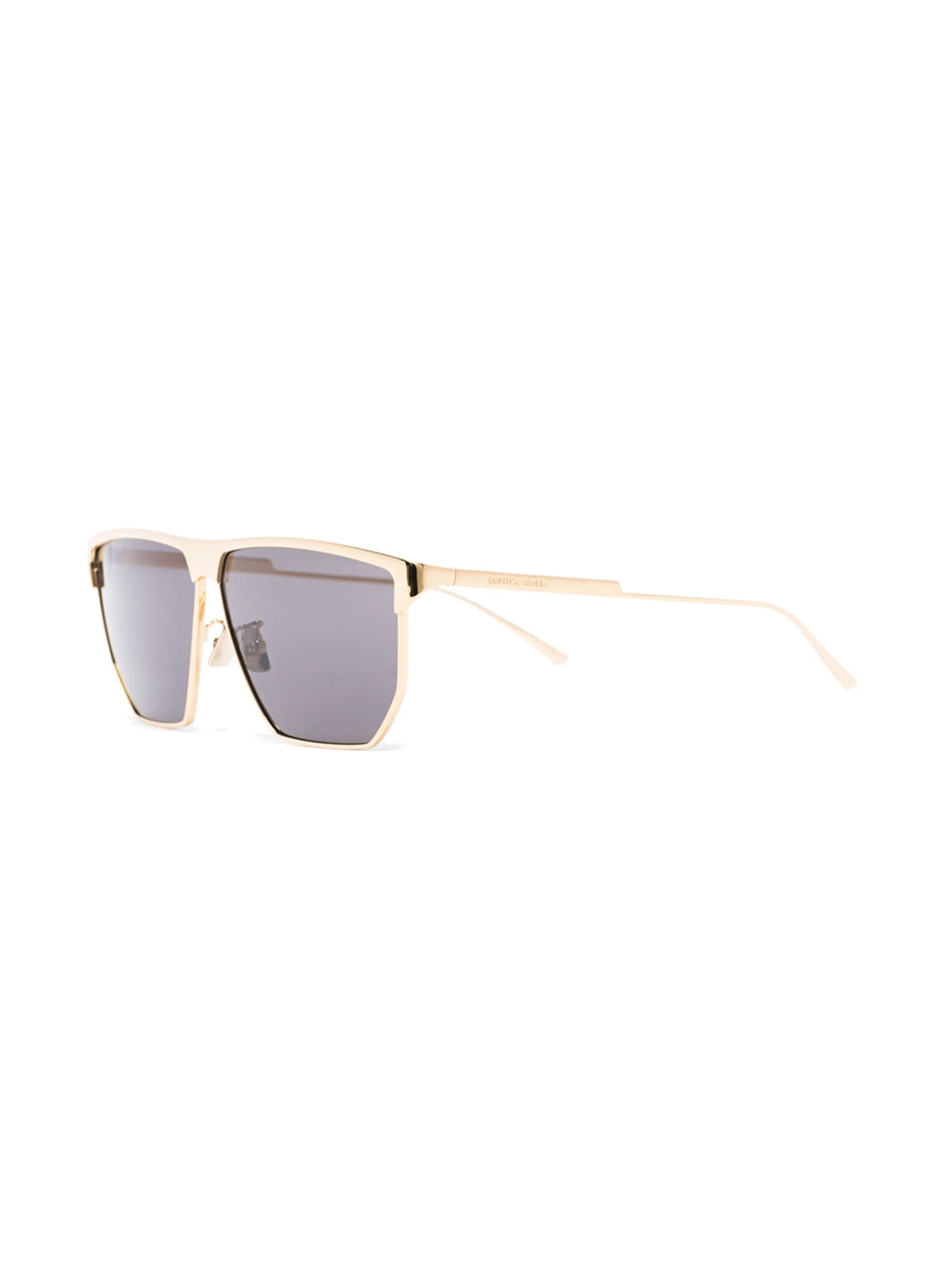 angular pilot-frame sunglasses